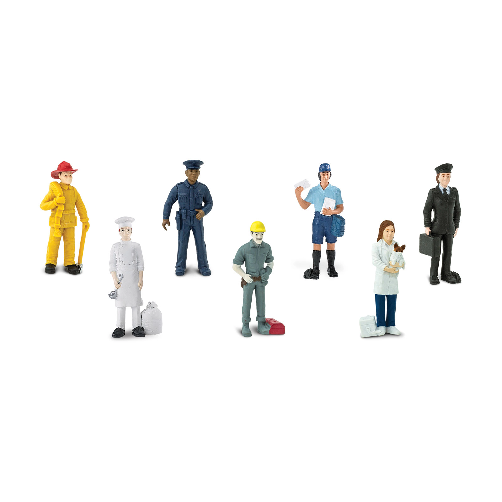 Safari Ltd. - People at Work Designer TOOB - contains 7 Mini Figurines