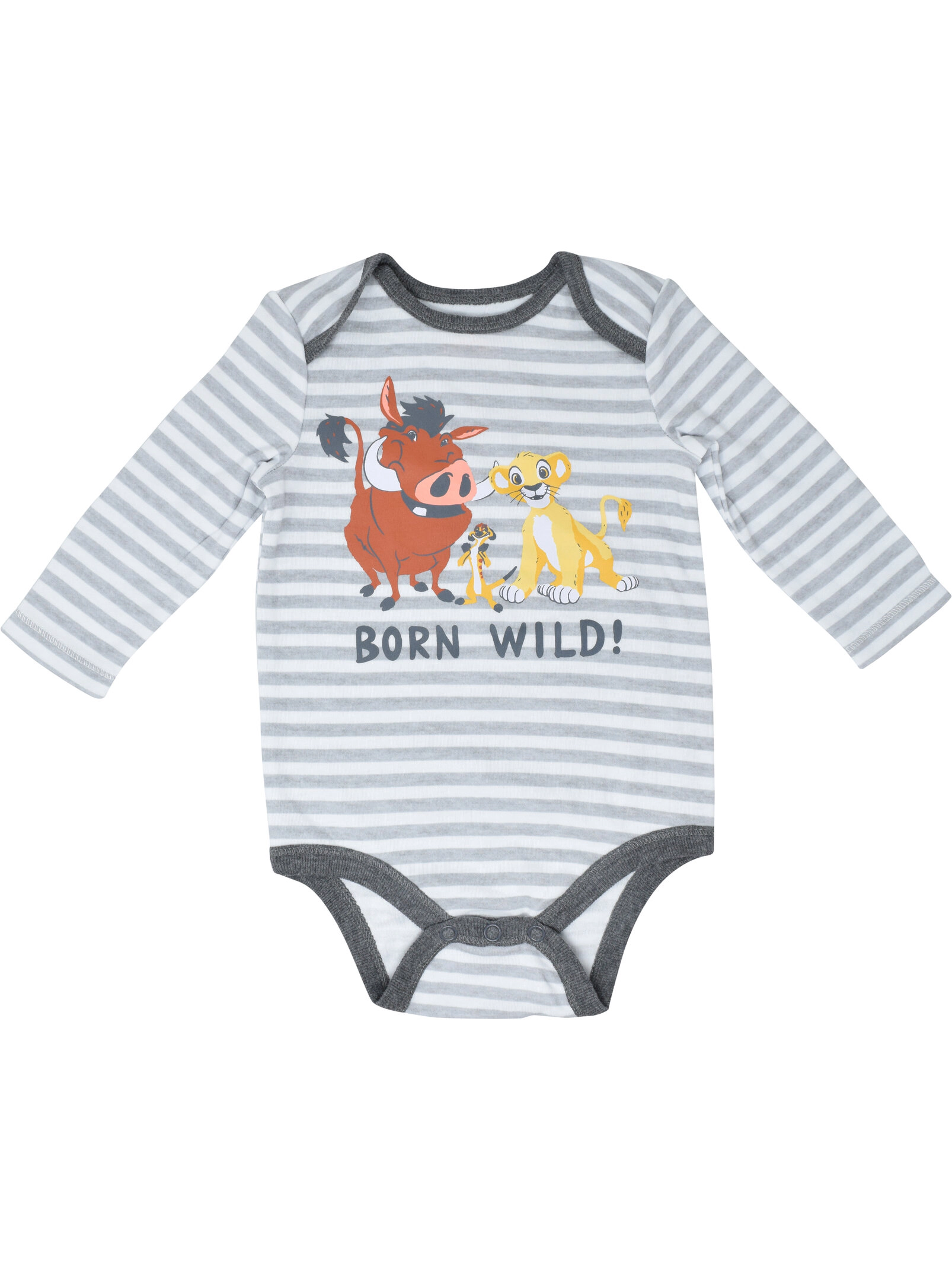 Disney Baby 3-Pack Long Sleeve Bodysuits