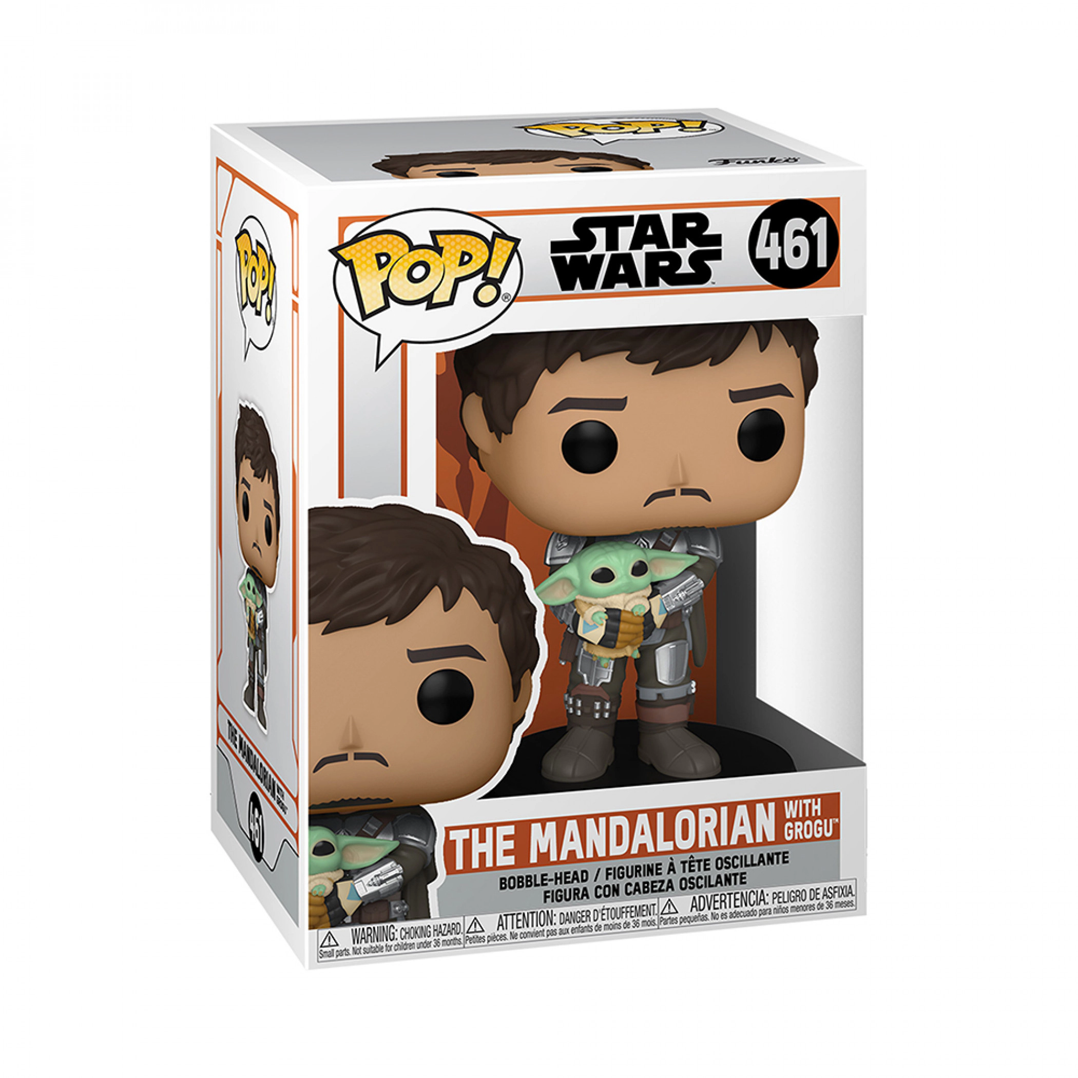 Funko Pop! Star Wars: The Mandalorian with Grogu #461