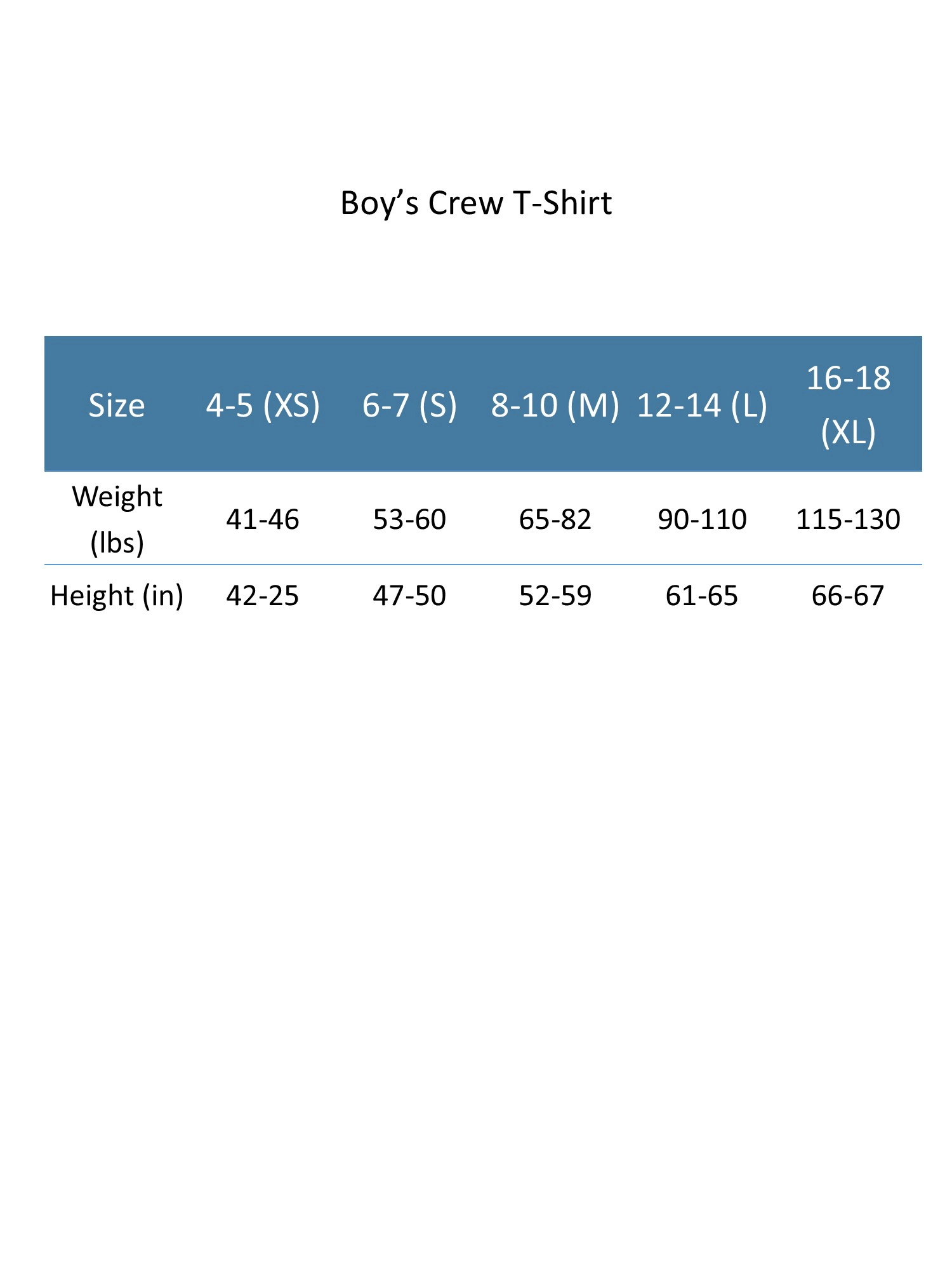 Fruit of the Loom Boy's White Crew T-Shirt (5 Pack)