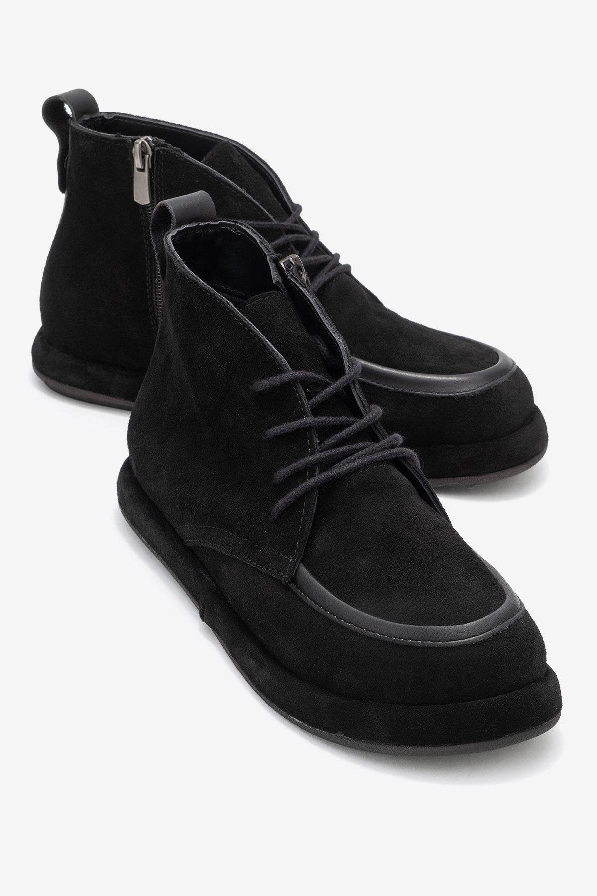 Forever & Always Womens Martas Leather Zip Boot