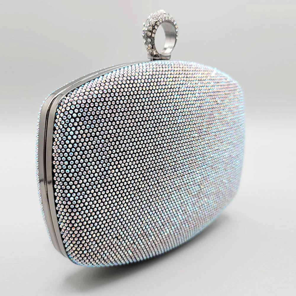 FASHNZFAB 7" X 6.5" Shimmery Evening Clutch Bag