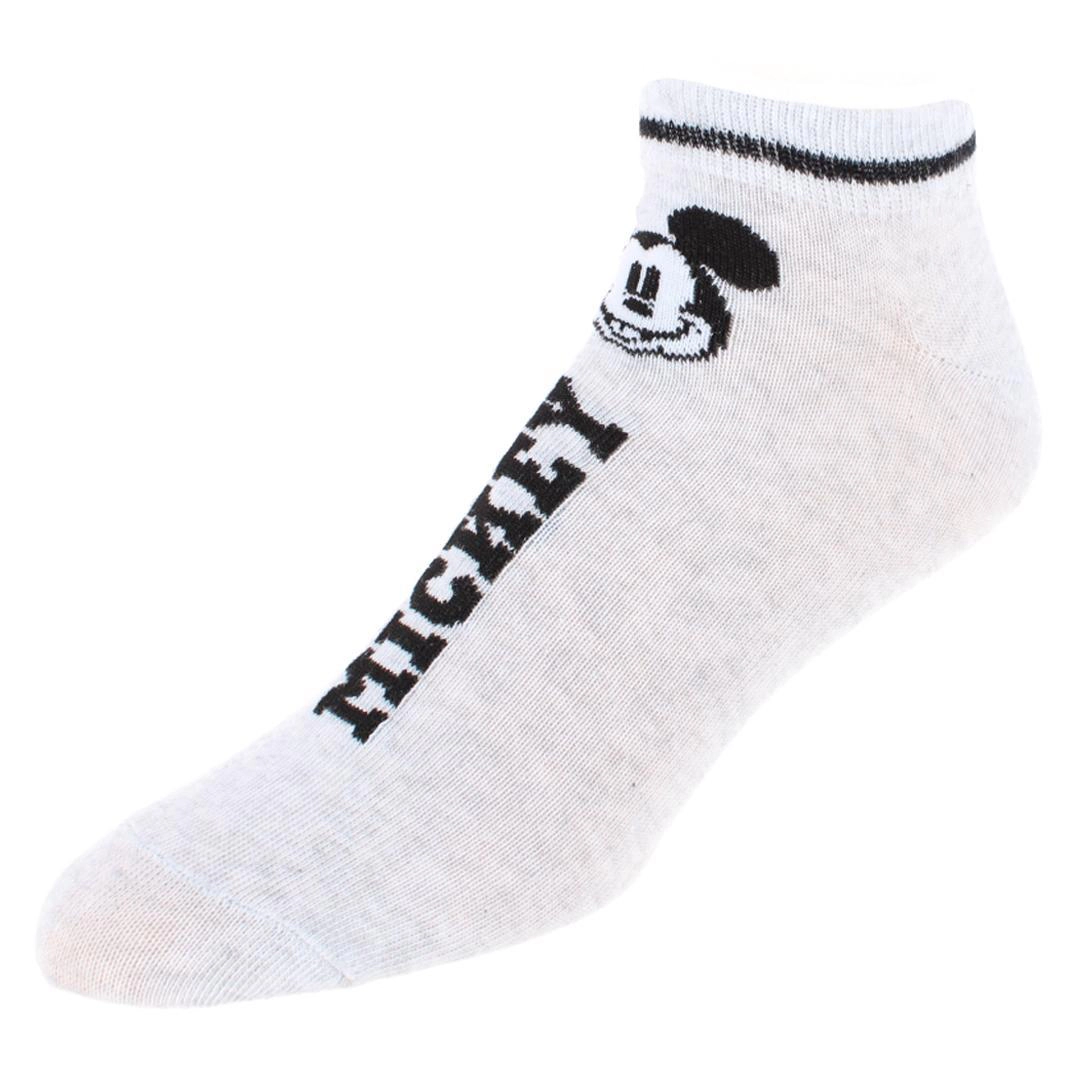 Textiel Trade Men's Disney Mickey Mouse Character Sneaker Socks (3 Pairs)