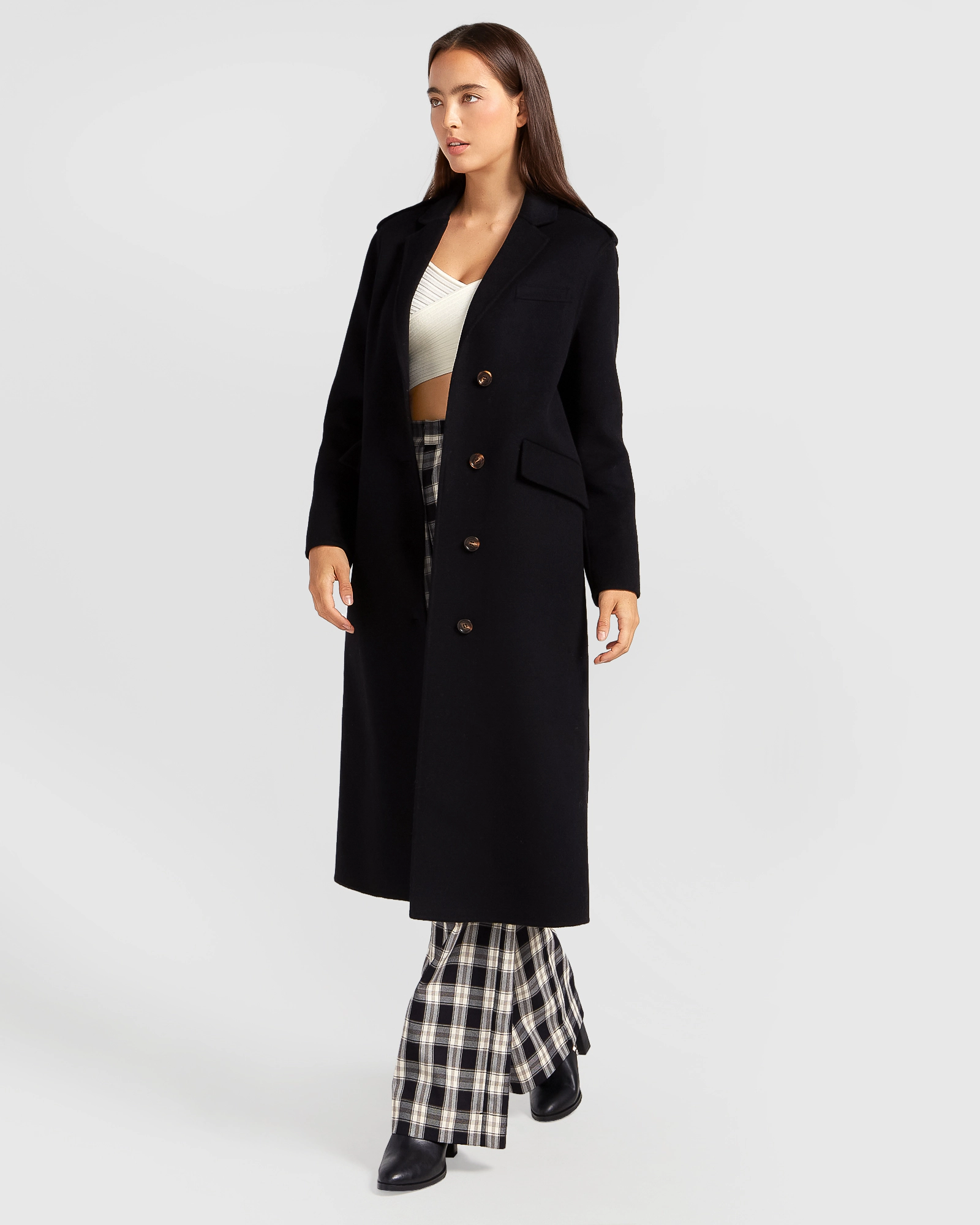 Belle & Bloom Womens Tainted Love Longline Coat