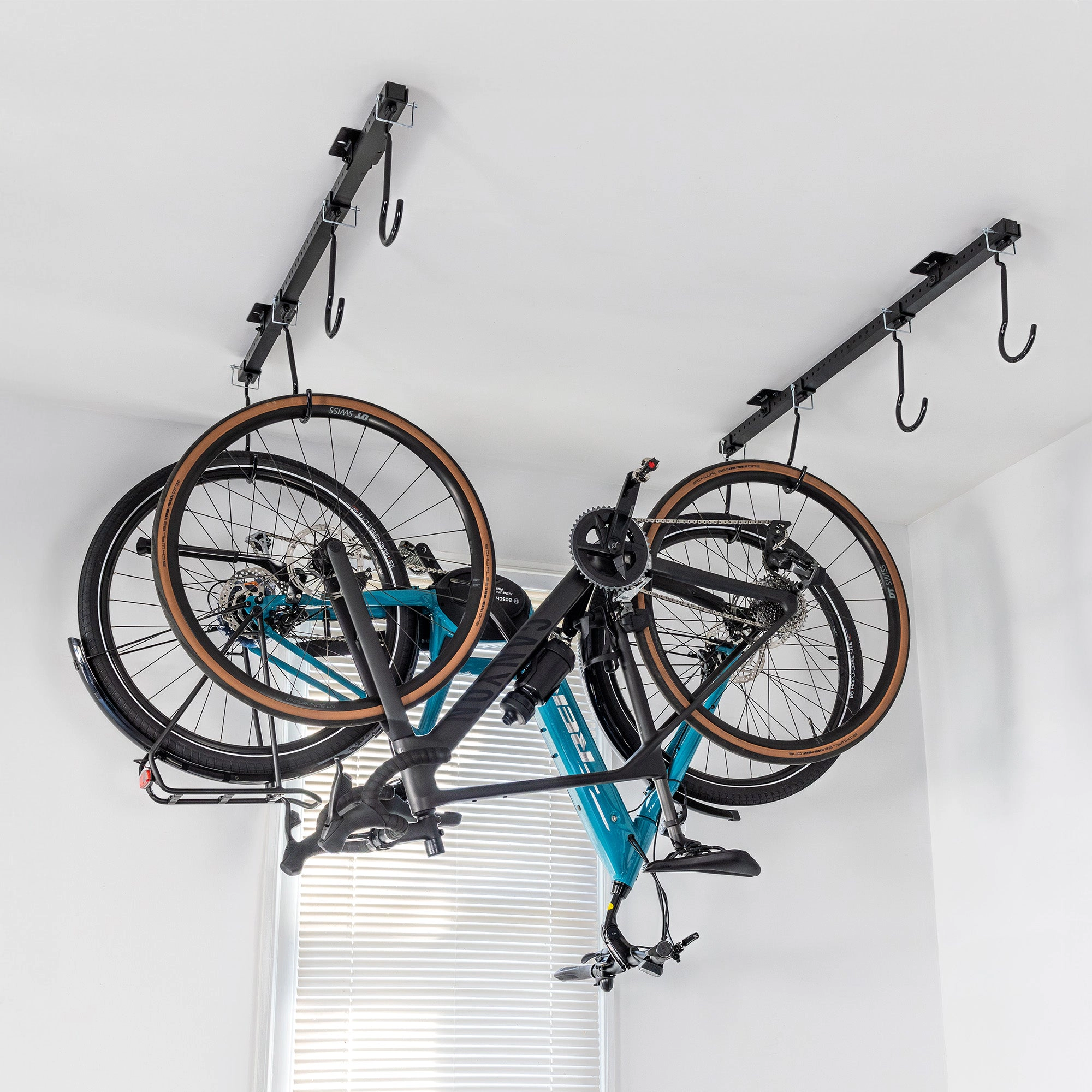 StoreYour G-Bike Ceiling, Adjustable Ceiling Bike Storage, Holds 4 to 8 Bikes