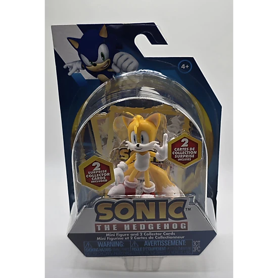Sonic the Hedgehog Tails Mini Figure Set, Color: Multicolor - JCPenney