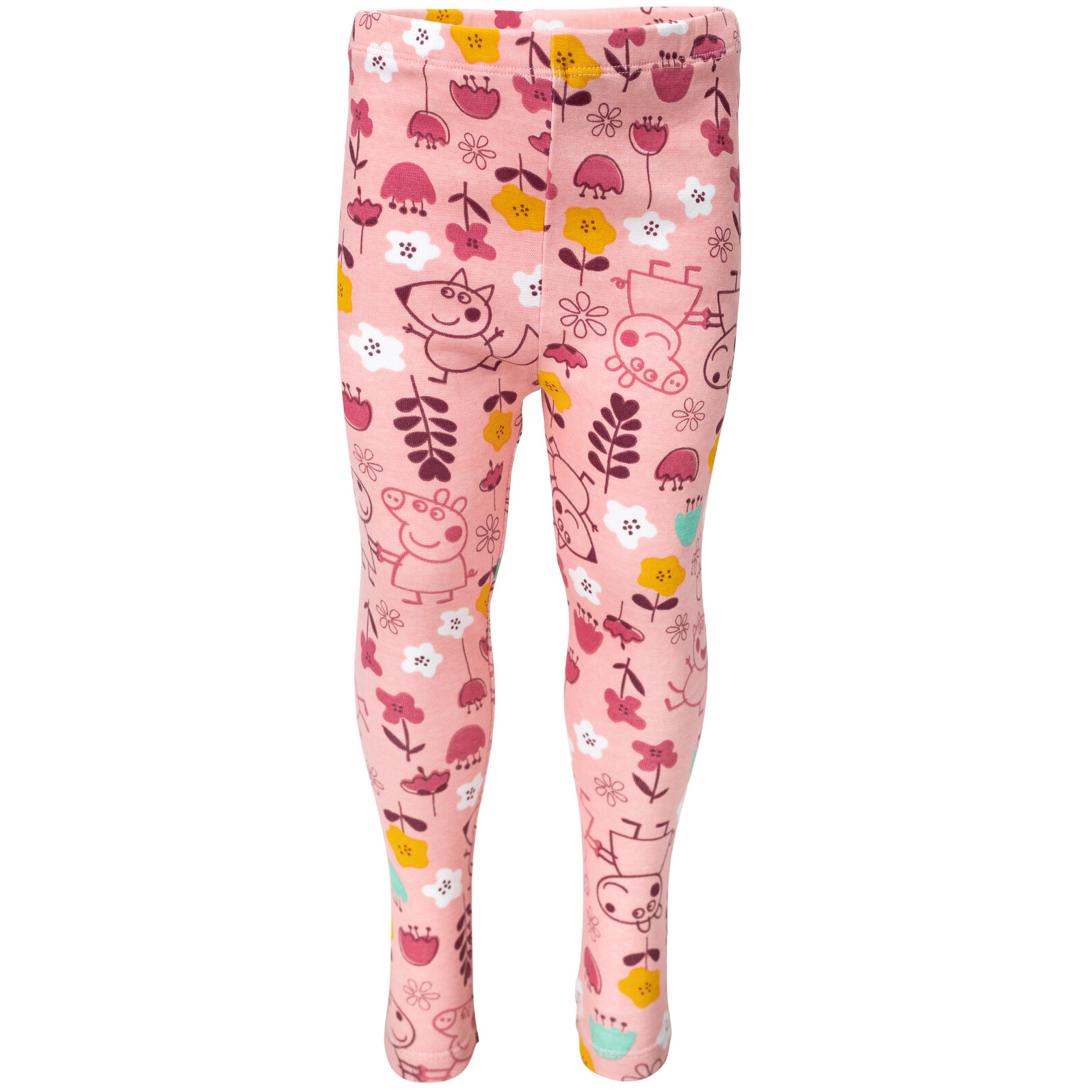 Peppa Pig Little Girls' Glitter 2-Piece Tee and Leggings Set