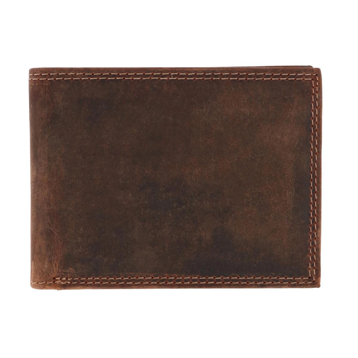 CTM Men's Leather RFID Bifold Wallet