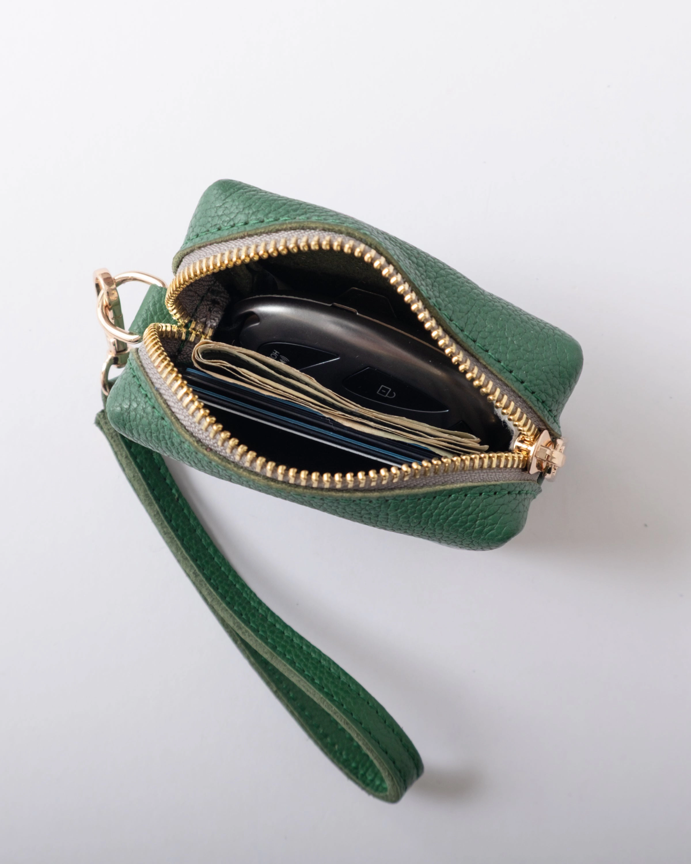 Mini Zipper Bag with Wristlet