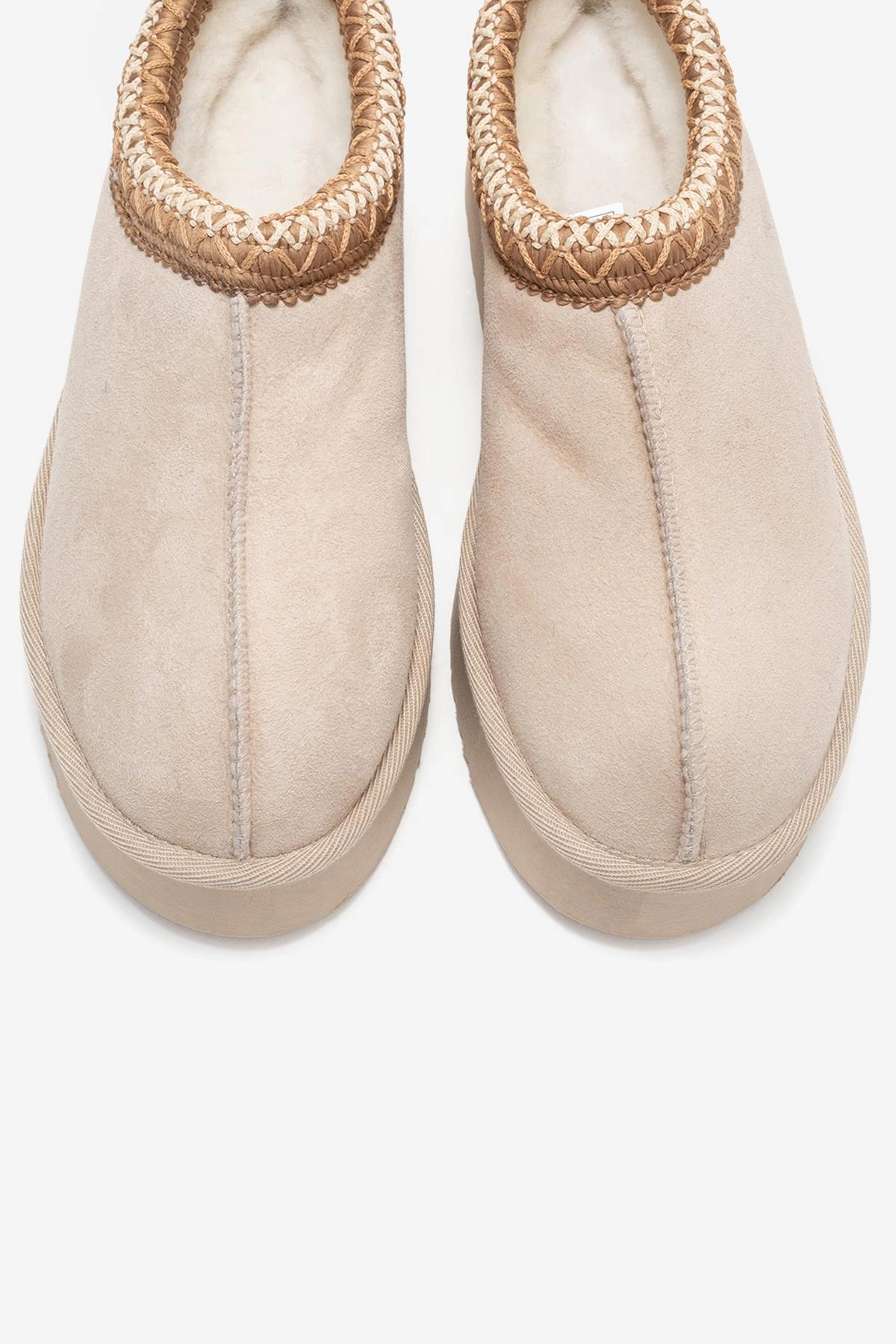 Forever & Always Womens Avelia Leather Winter Slippers