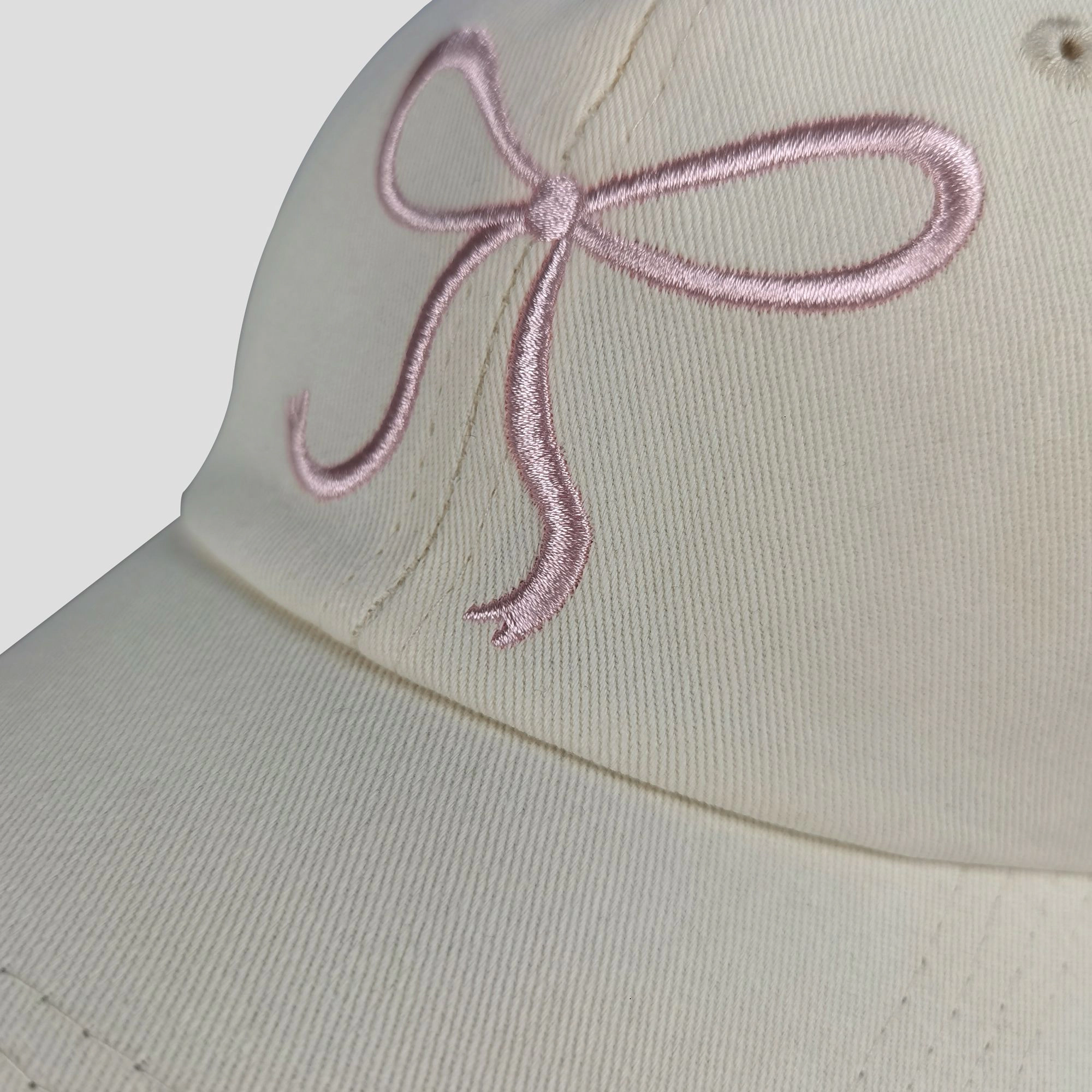Anna-Kaci Women's Baseball Cap with Bow Embroidery