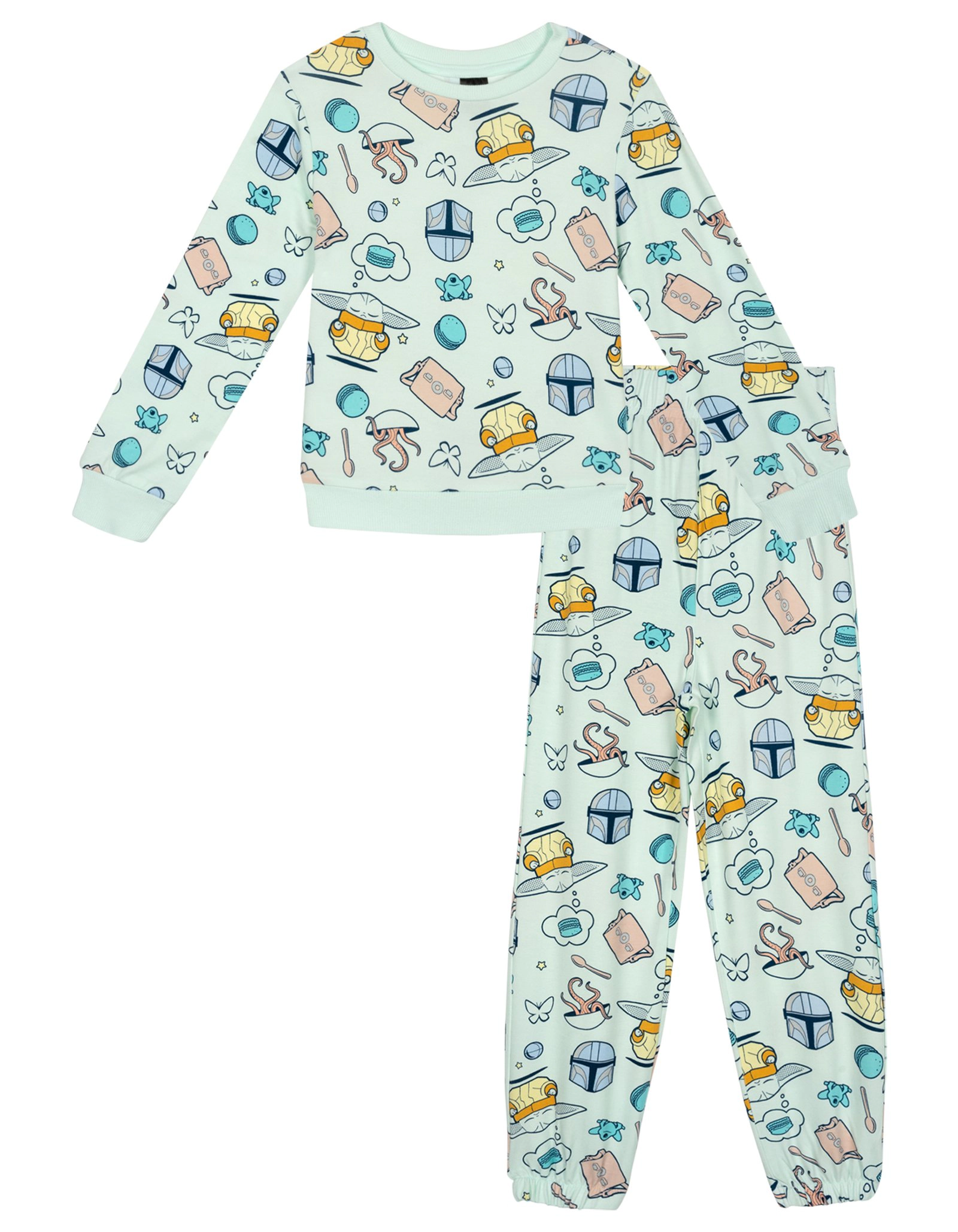 Star Wars Girls' 2-Piece Sweatshirt and Joggers Set