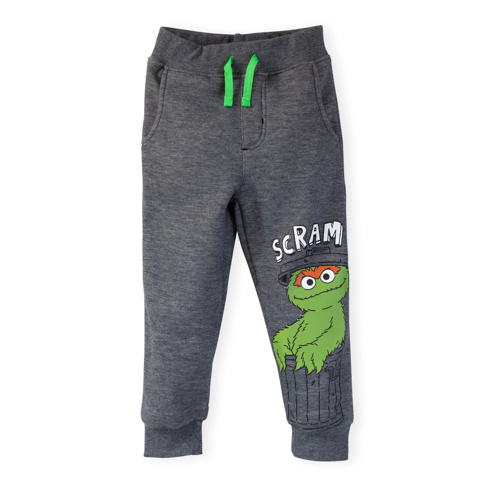 Sesame Street Boys' 3-Pack Fleece Jogger Pants