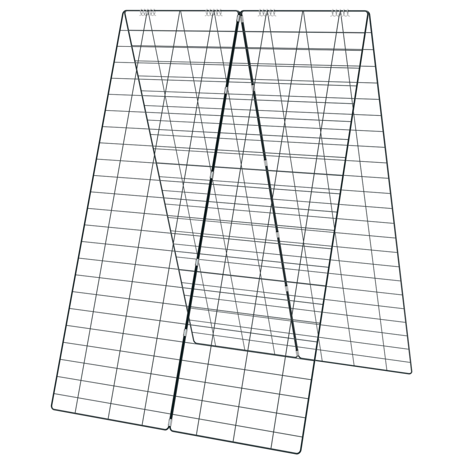 LJG A-Frame Garden Trellis for Climbing Plant with Ground Stake and Cable Tie
