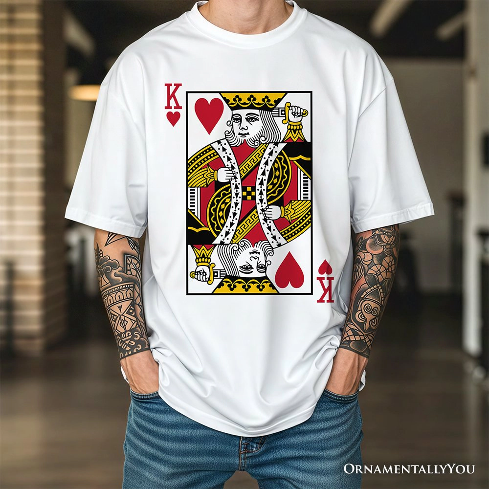 OrnamentallyYou Unisex King Of Hearts Valentine T-Shirt
