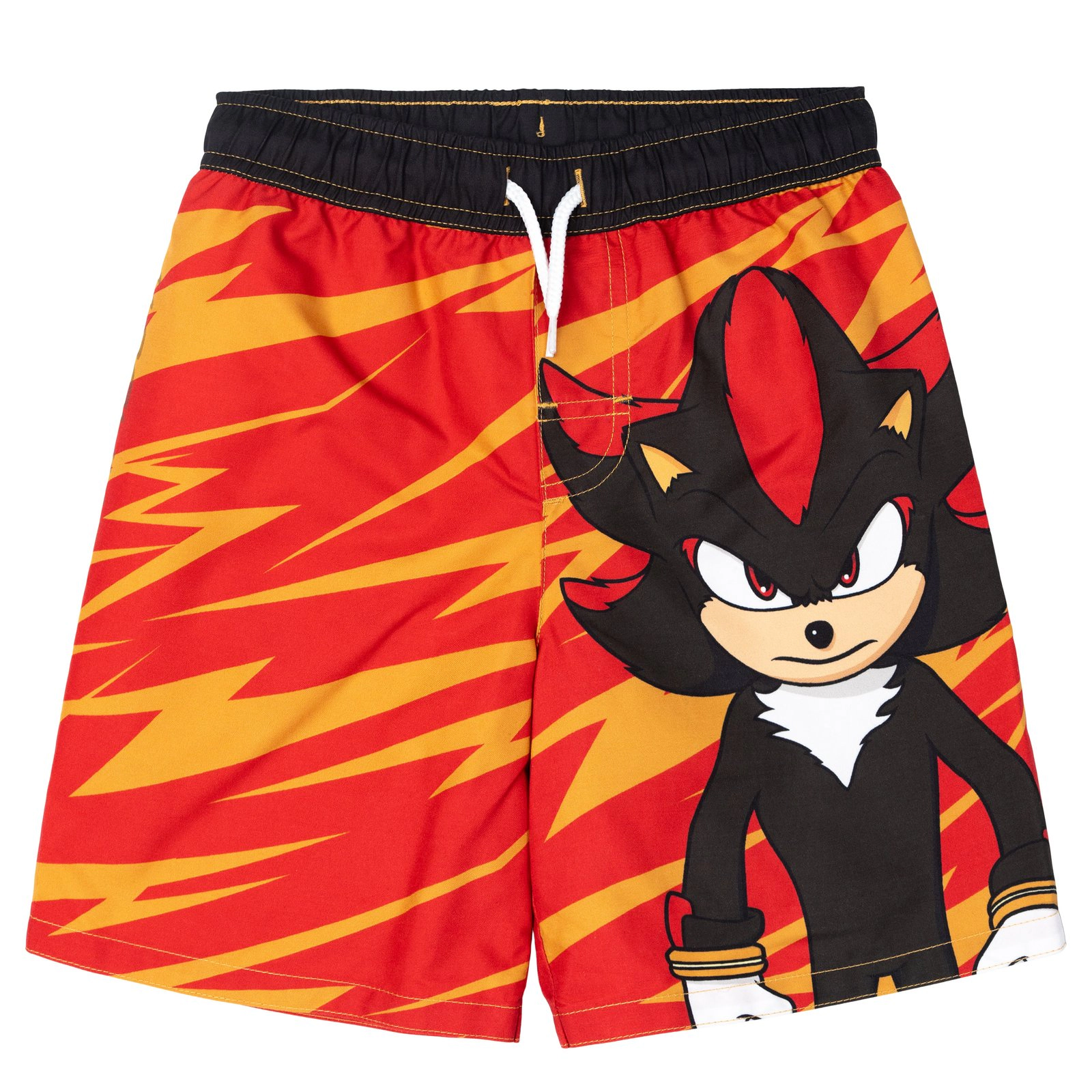 SEGA Sonic the Hedgehog Boys' 2-Piece Swimwear Rash Guard and Swim Trunks Set