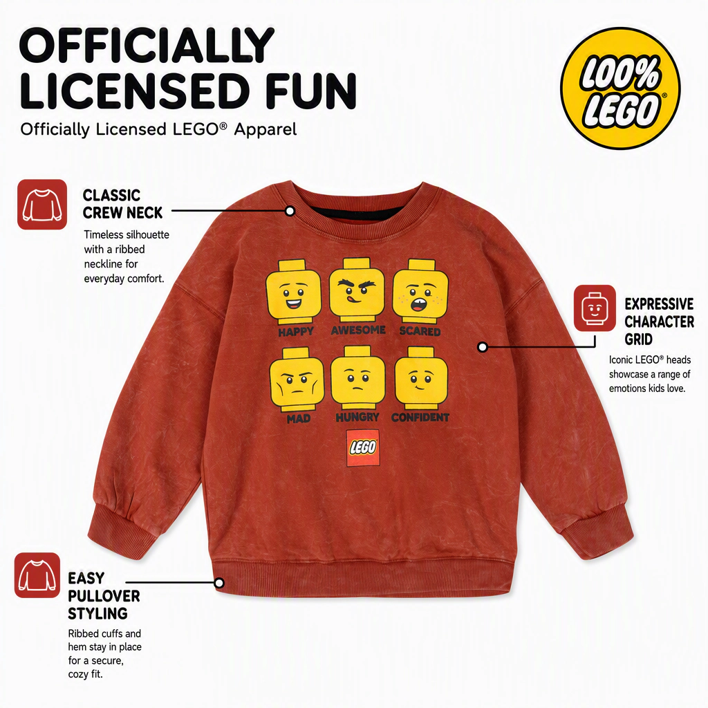 LEGO Pullover Sweatshirt