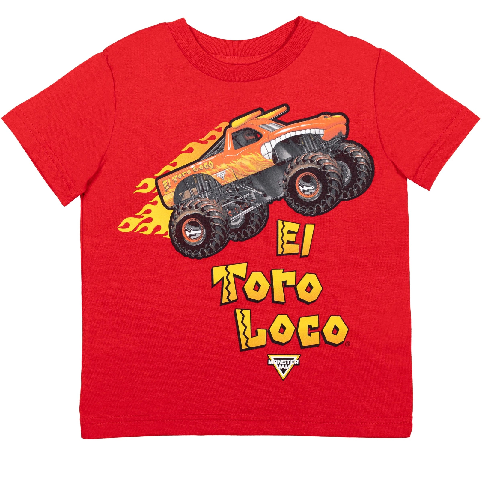 Monster Jam Boys' 4-Pack Short Sleeve Tees