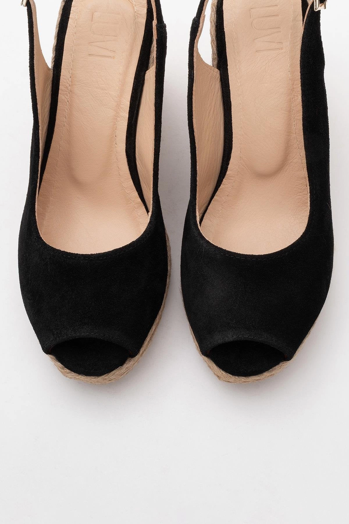 Forever & Always Womens Ryan Leather Espadrilles