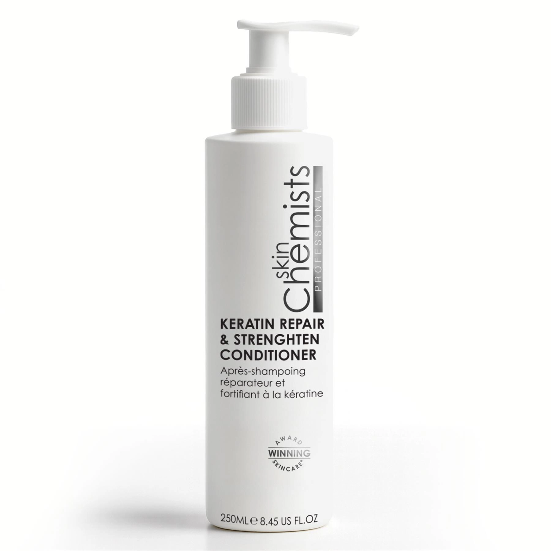 skinChemists Keratin Repair & Strengthen Conditioner 250ml - 50ml travel size available