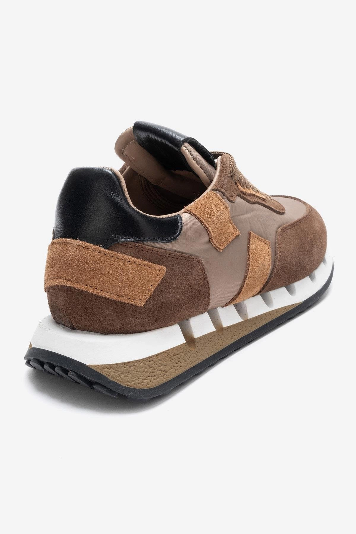 Forever & Always Womens Vian Leather Platform Sneaker