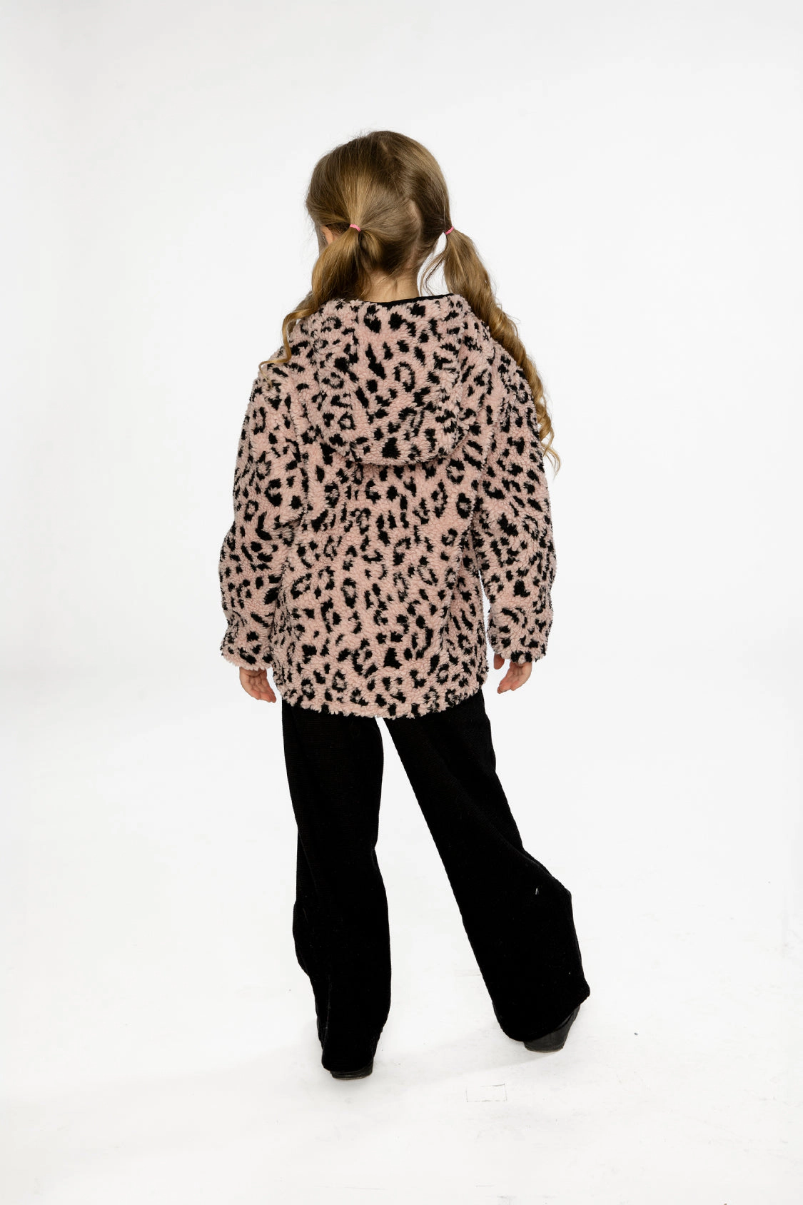 Deux par Girls Sherpa and Water-Resistant Reversible Mid-Season Jacket