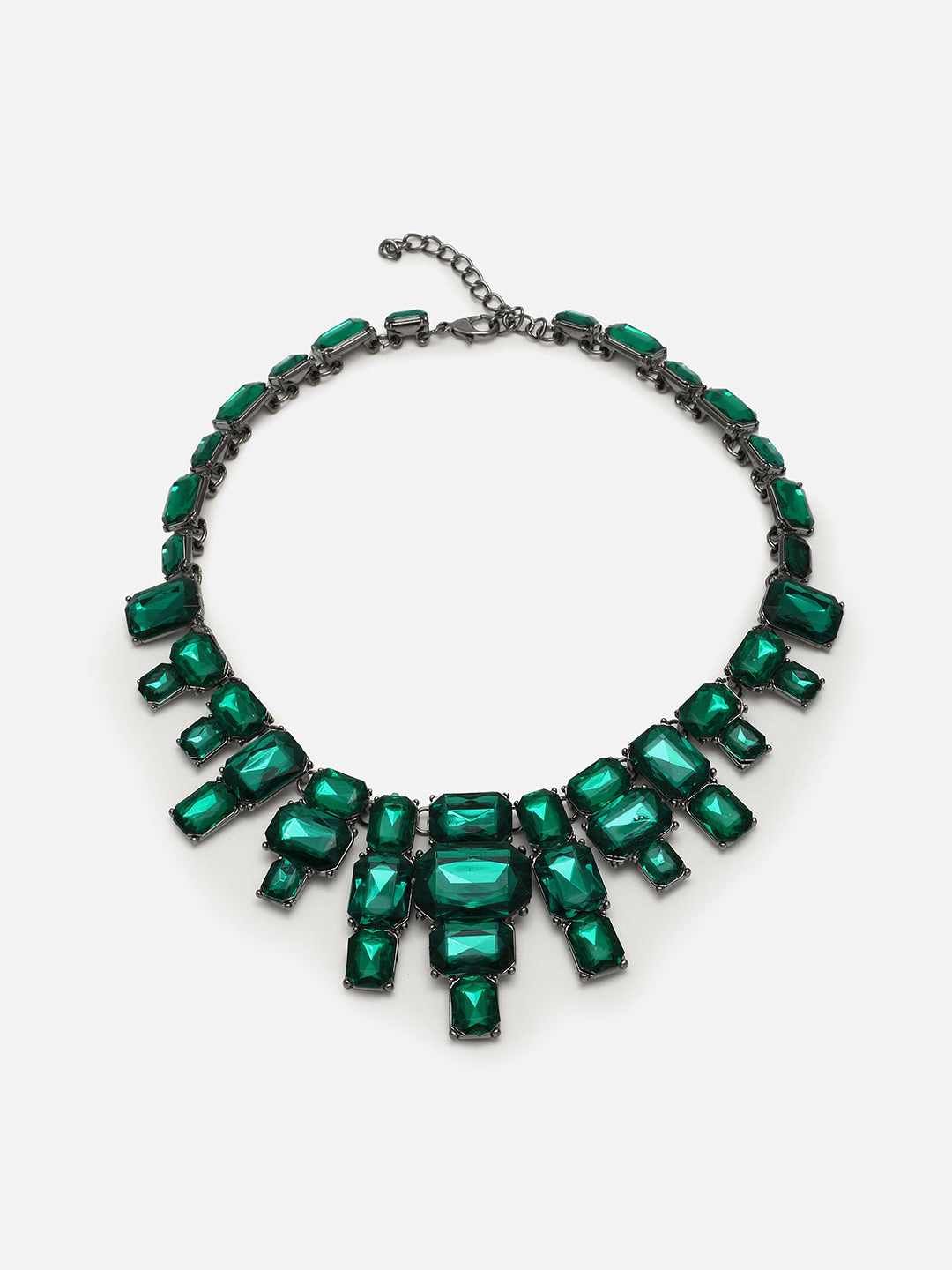 SOHI Women's Green Necklace