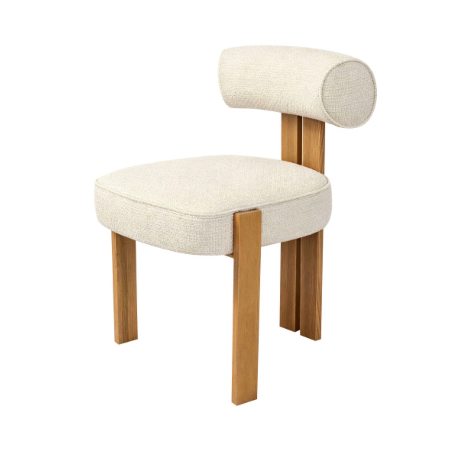 GOODSILO Upholstered Fabric Dining Seating Chair