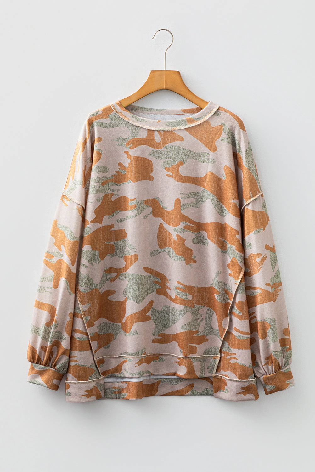 Threaded Pear Women's Elliot Patchwork Drop Shoulder Sweatshirt