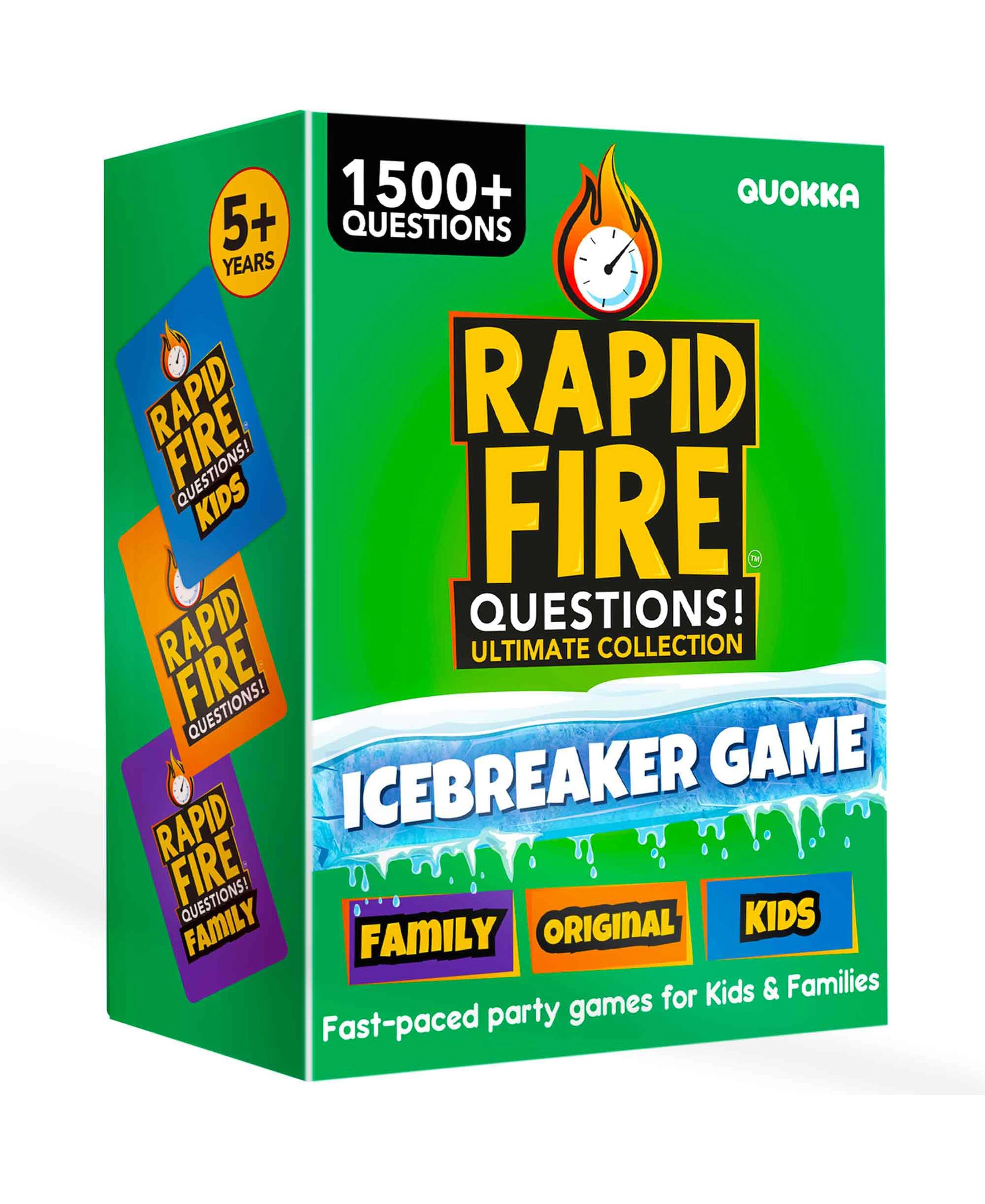 QUOKKA Family Conversation Cards Game - Icebreaker for Kids