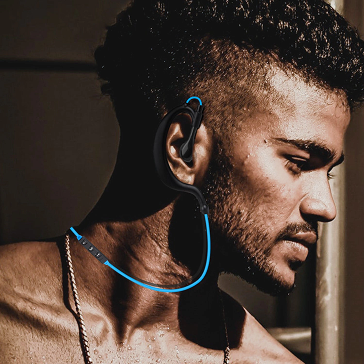 GBruno Wireless Neckband Sport Earbuds With Mic