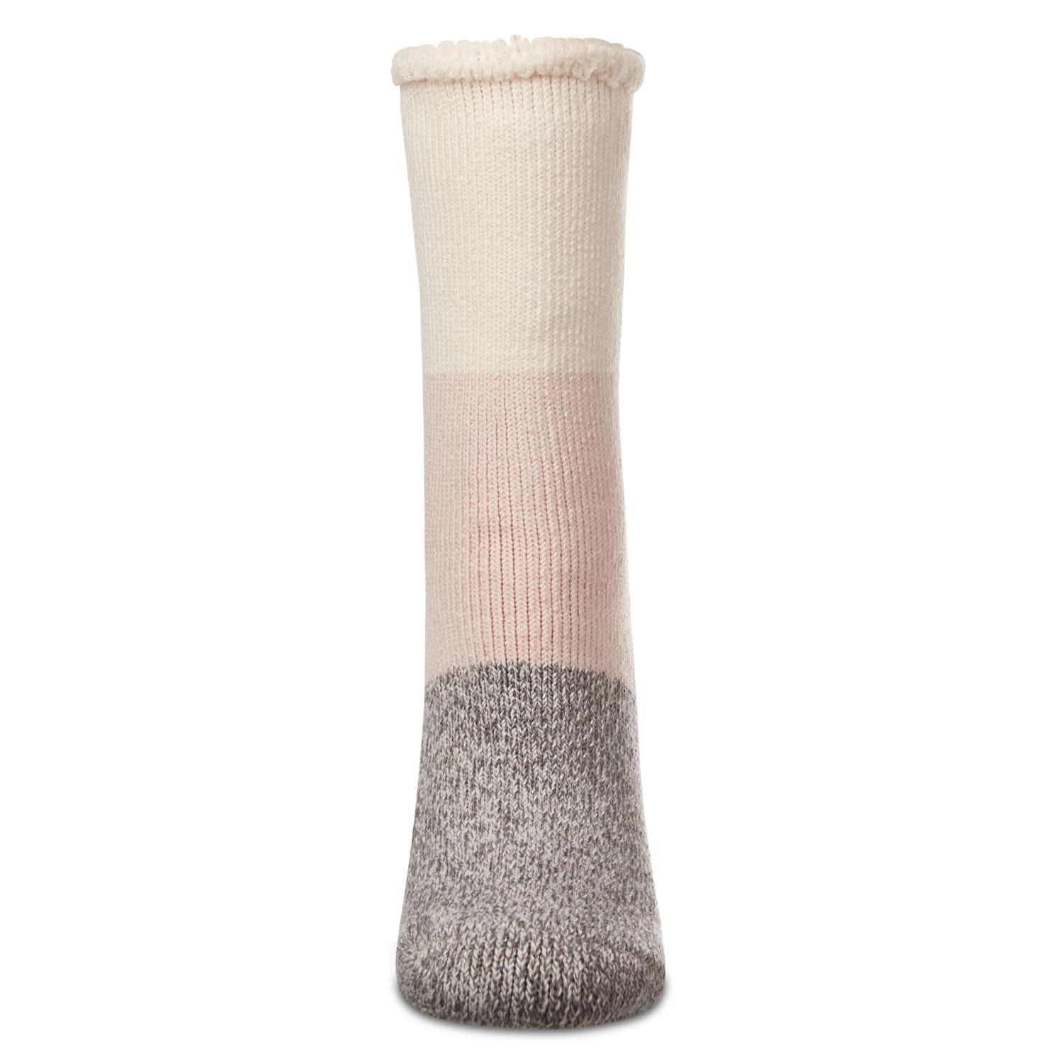 MeMoi Women's Colorblock Cozy Warm Thermal Crew Socks