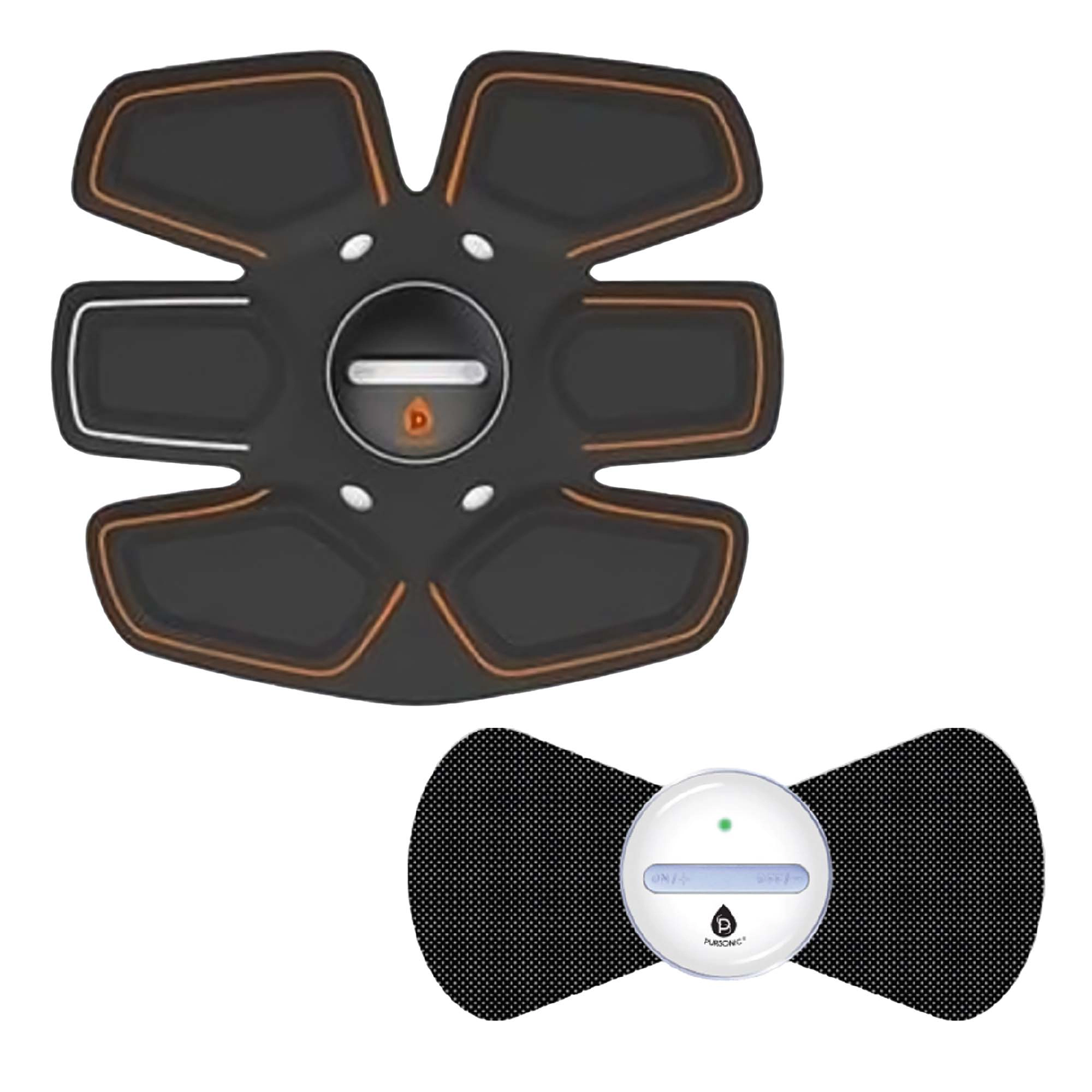 Pursonic Unisex Wireless EMS Fitness Massager & Muscle Toning Set