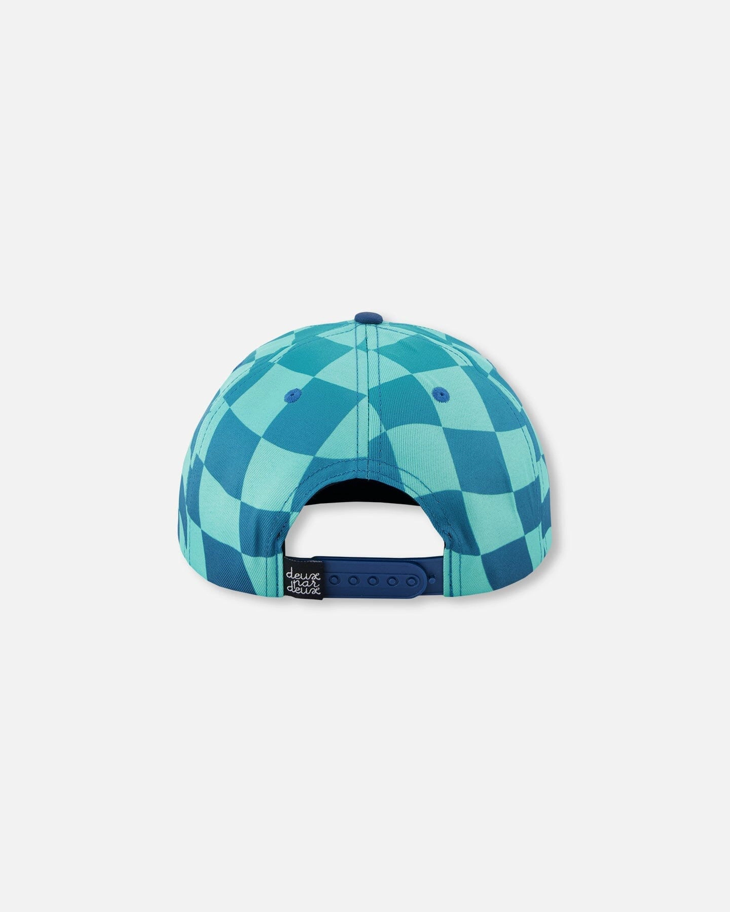 Deux par Boys Cap Printed Checkerboard
