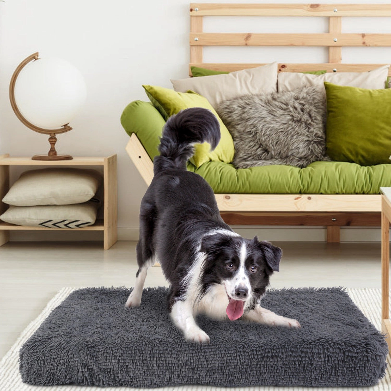 GBruno Plush Non-Slip Dog Bed Cushion Mat