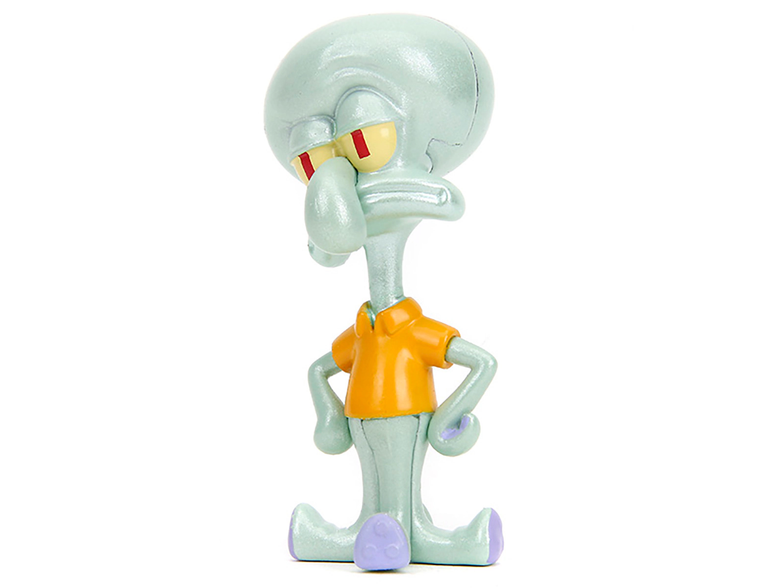 Jada Set of 4 Diecast Figures "SpongeBob SquarePants" (1999-Current) TV Series "Metalfigs" Series Diecast Models by Jada