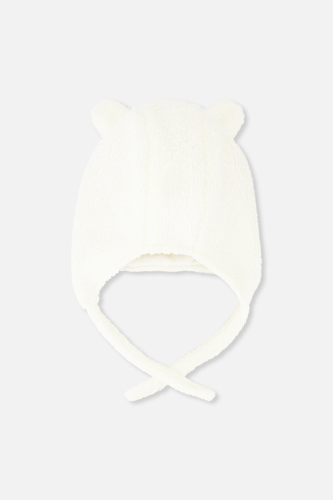 Deux par Unisex Winter Sherpa Hat with Ear Flaps and Ears