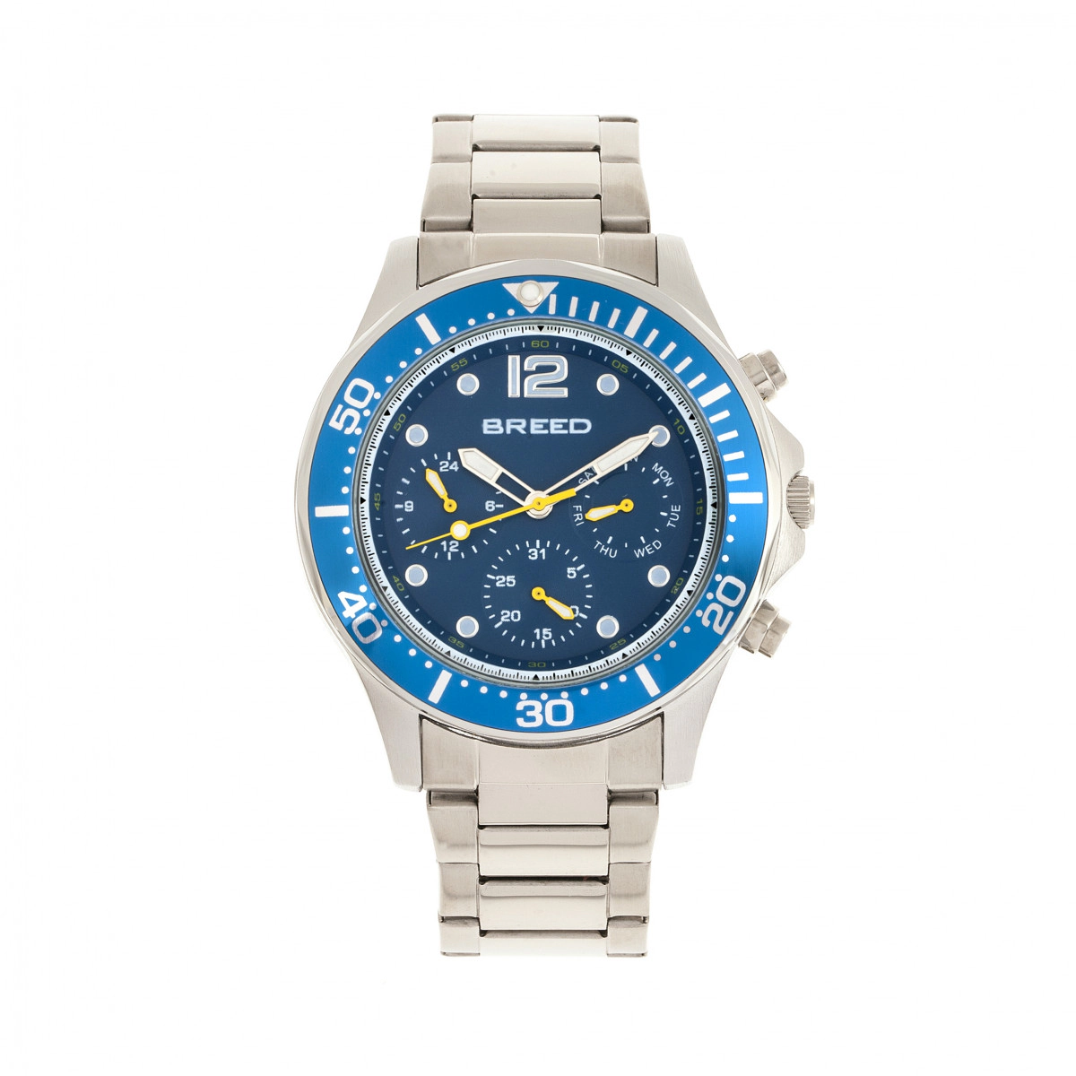 Breed Pegasus Bracelet Watch w/Day/Date