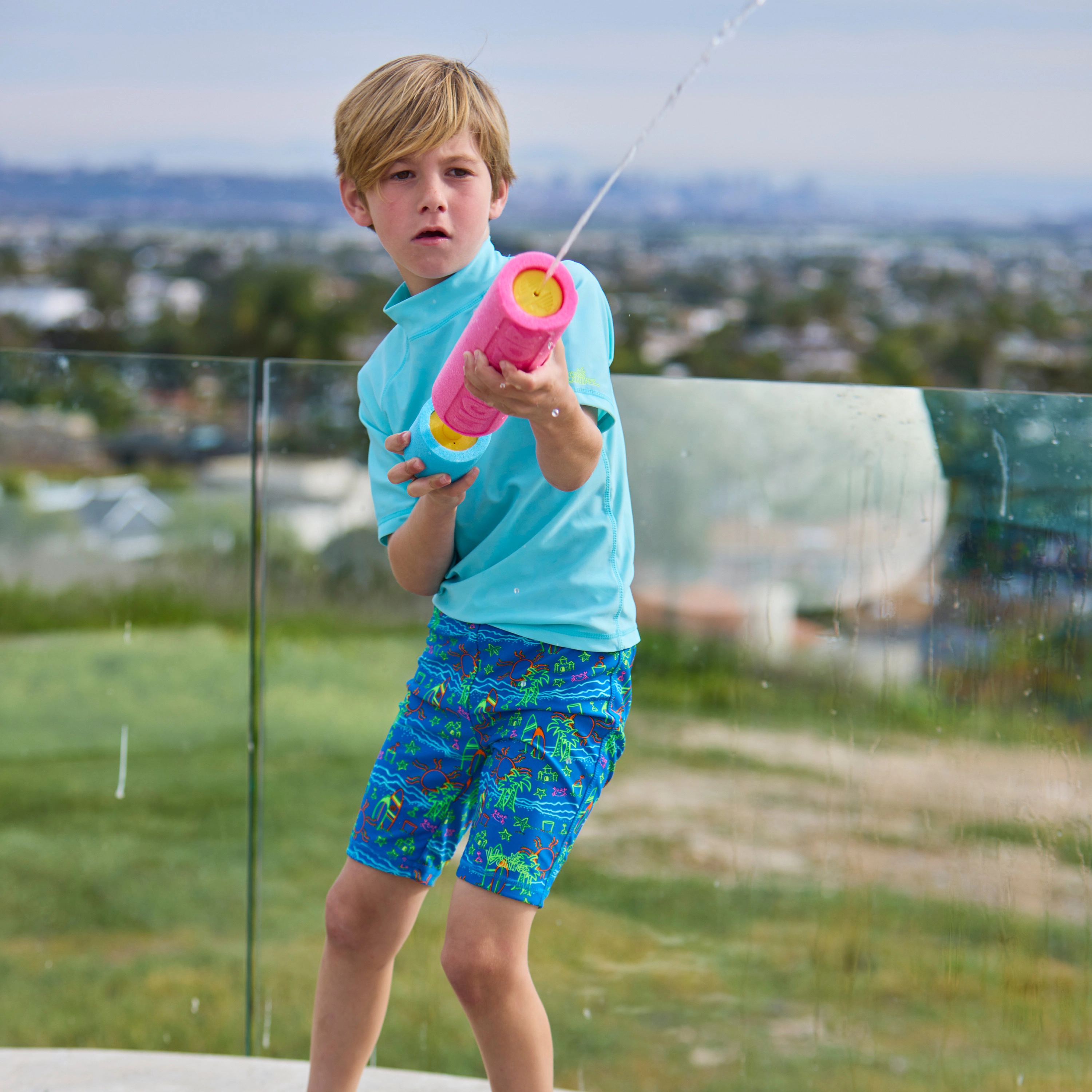 UV Skinz Kid's Neon Swim & Play Jammerz