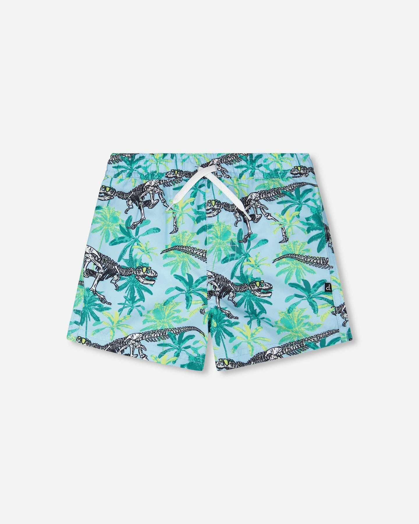 Deux par Boys Boardshorts Skeleton Print