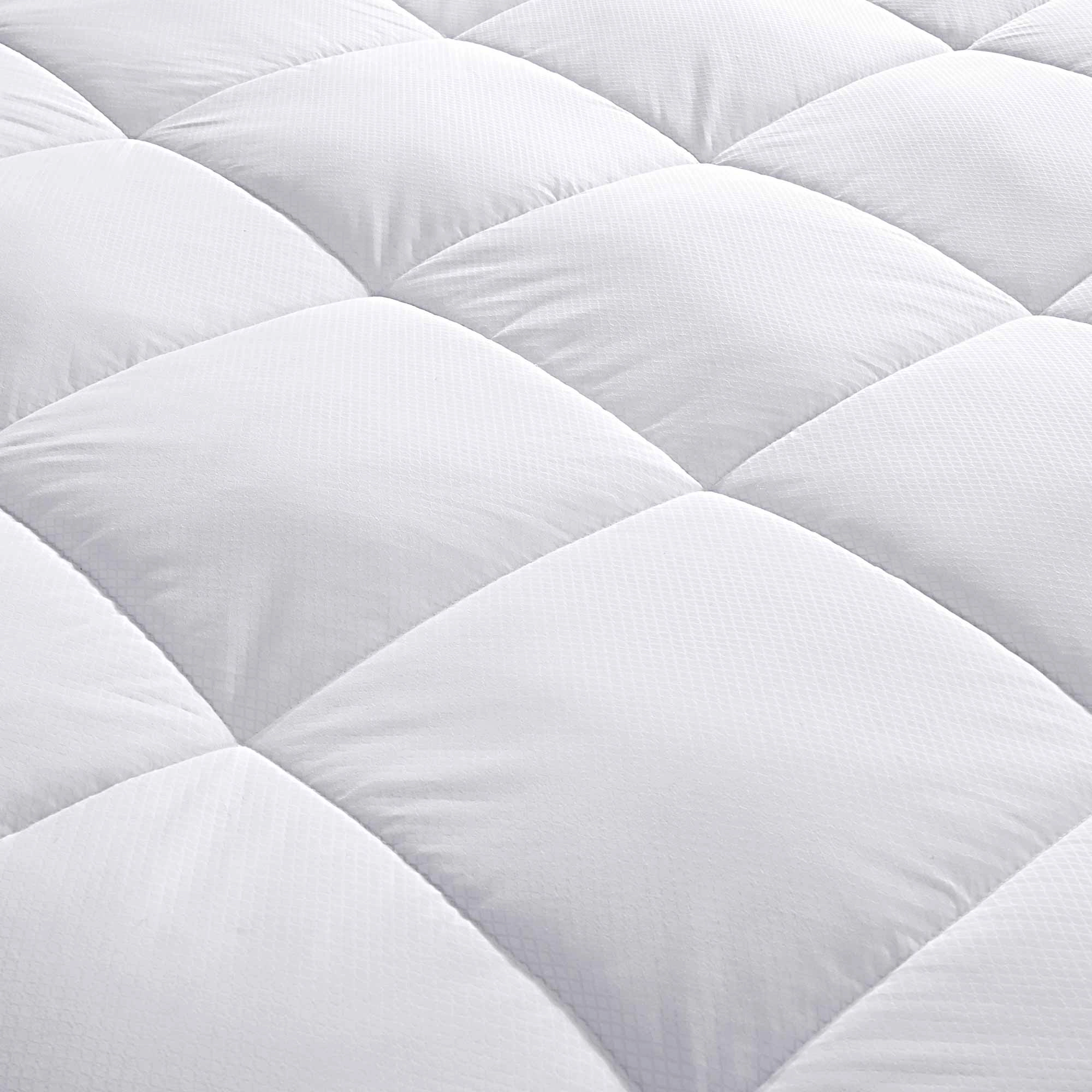 Unikome Cooling Breathable Mattress Pad, Quilted Fitted Waterproof Mattress Protector