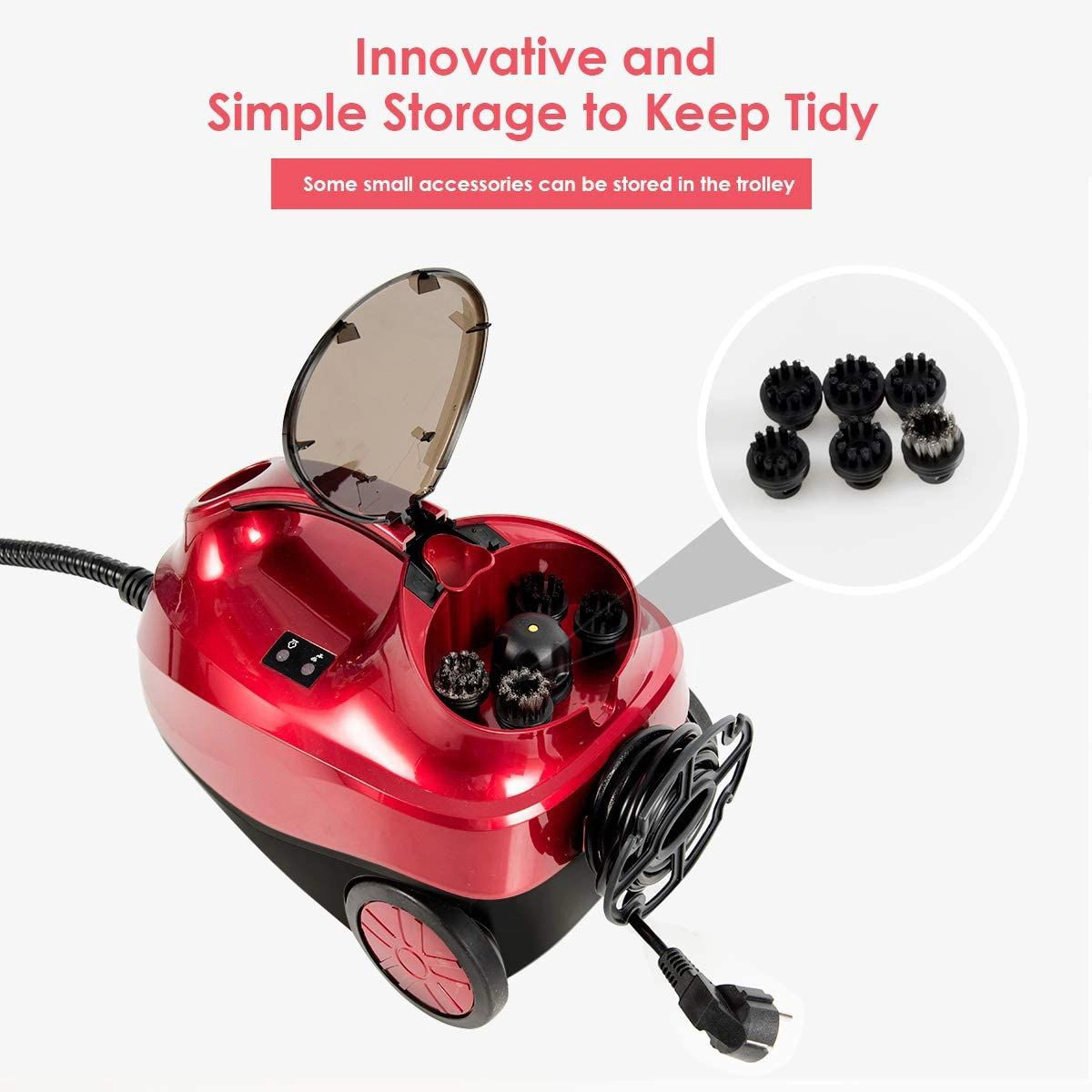SlickBlue Portable Steam Cleaning Machine with Powerful Steam Output for Home & Car
