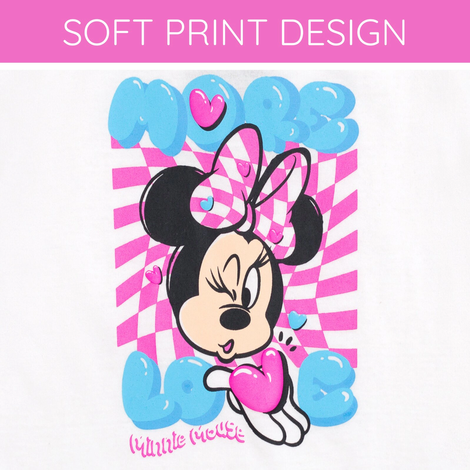 Disney Girls' 2-Piece Tee and Bike Shorts Set