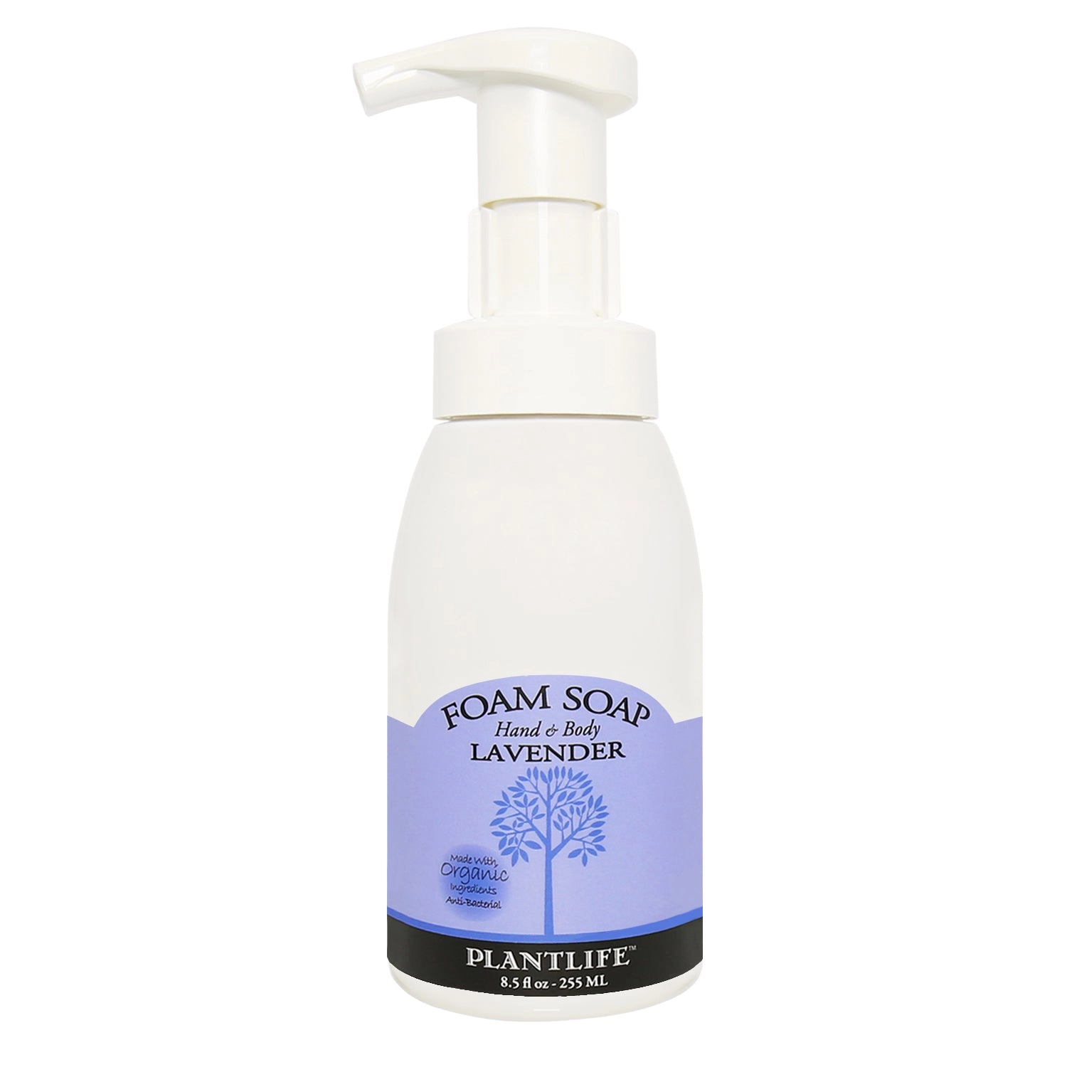 Plantlife Lavender Hand & Body Foam Soap