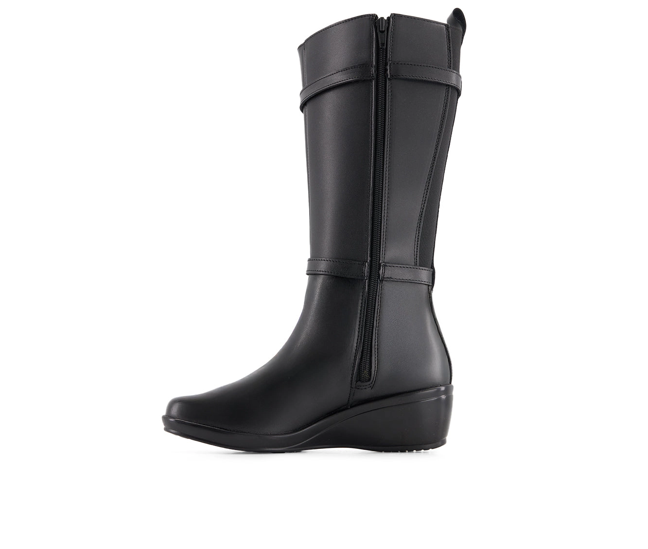 Andrea Womens Leather Tall Riding Boots