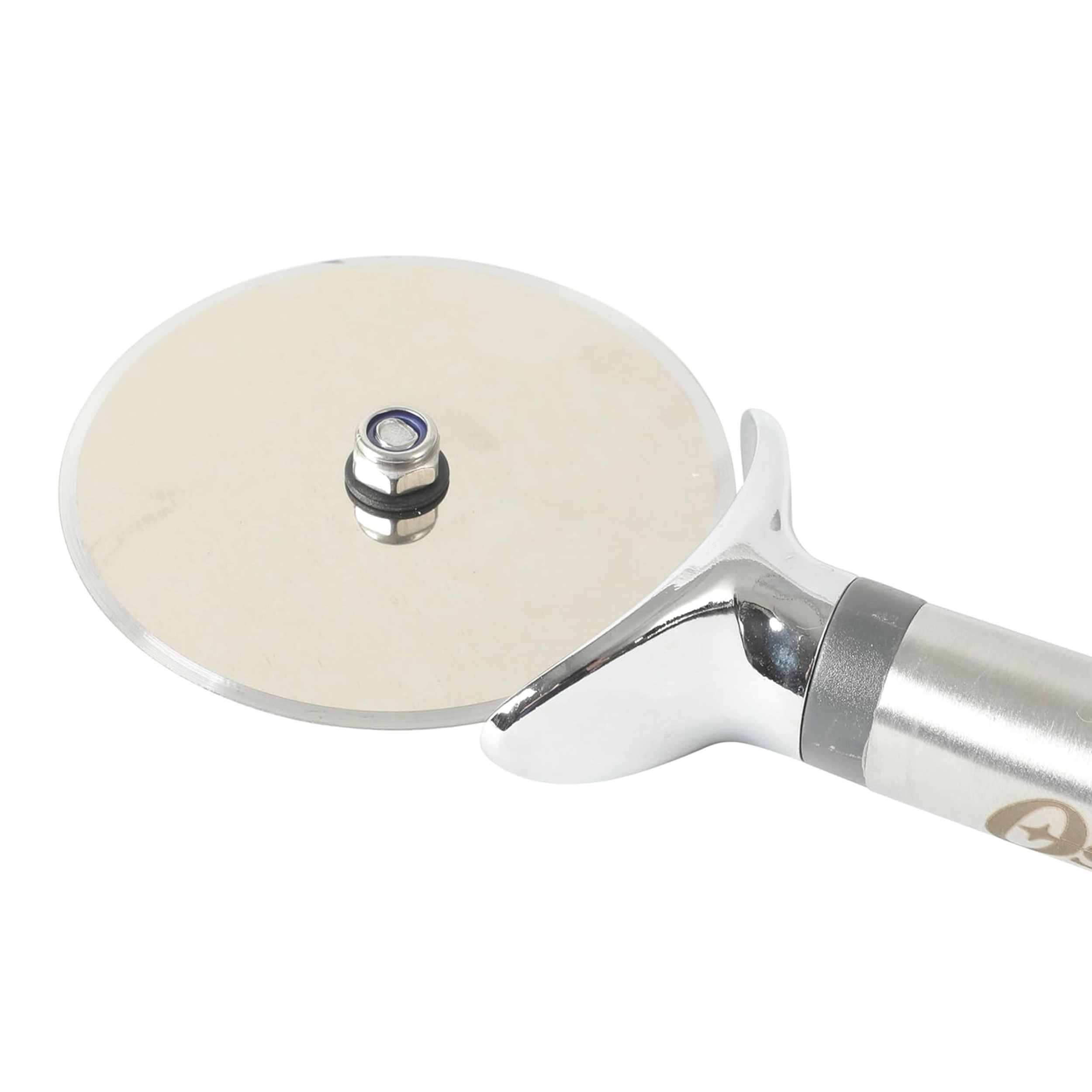 Oster Chadswyck 8.7 Inch Stainless Steel Pizza Cutter in Silver