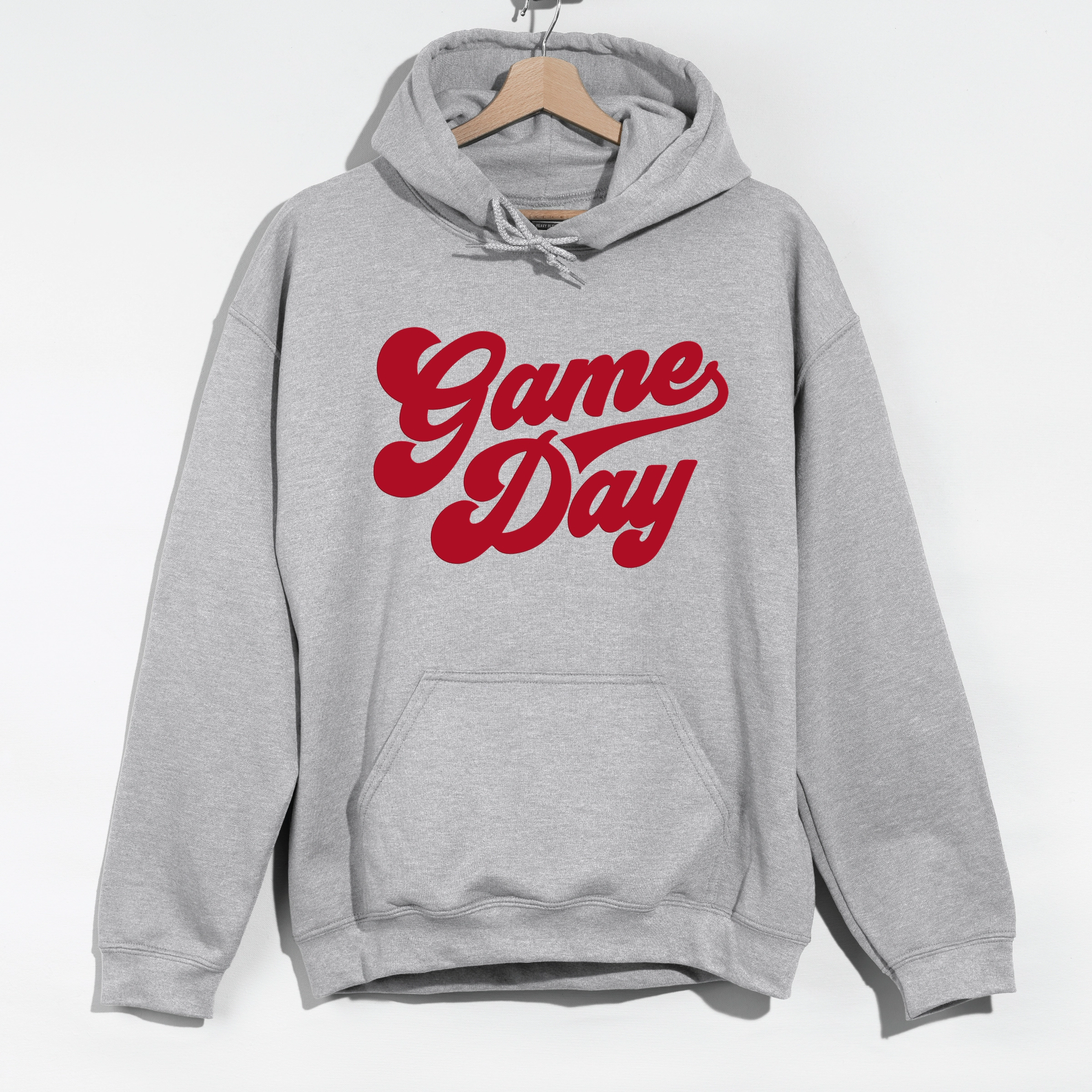 Simply Sage Market - Women's Graphic Hoodie Game Day Retro Puff Print