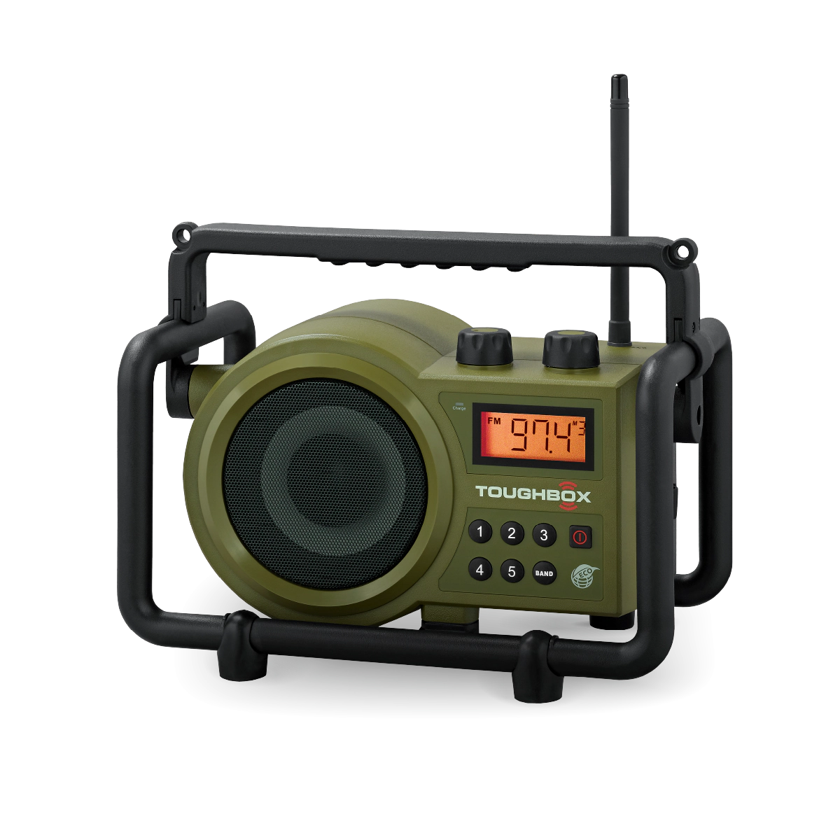 SANGEAN TB-100 Toughbox Portable Ultra-Rugged AM/FM Radio