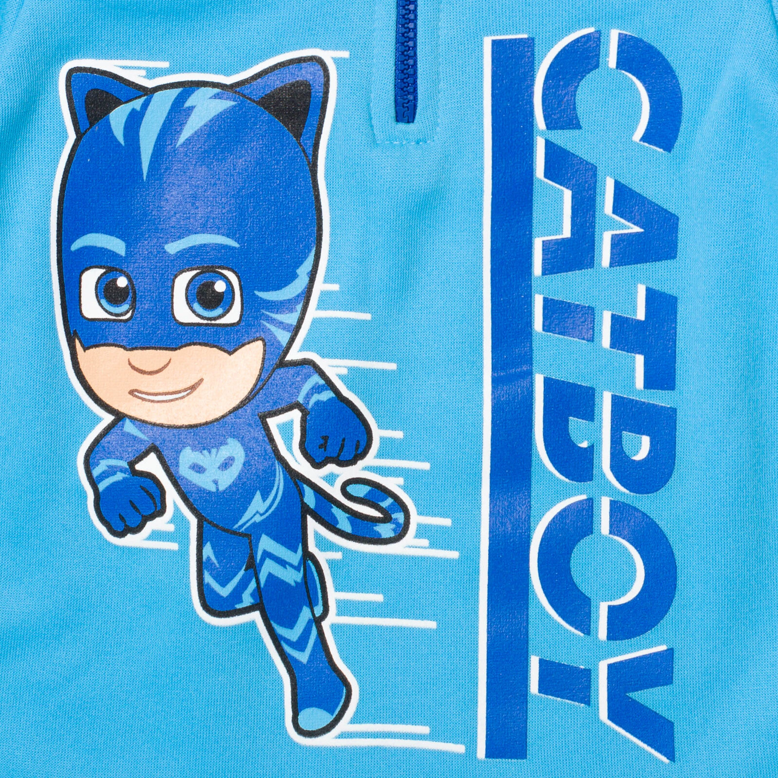 PJ Masks Fleece Quarter-Zip Hooded Sweatshirt