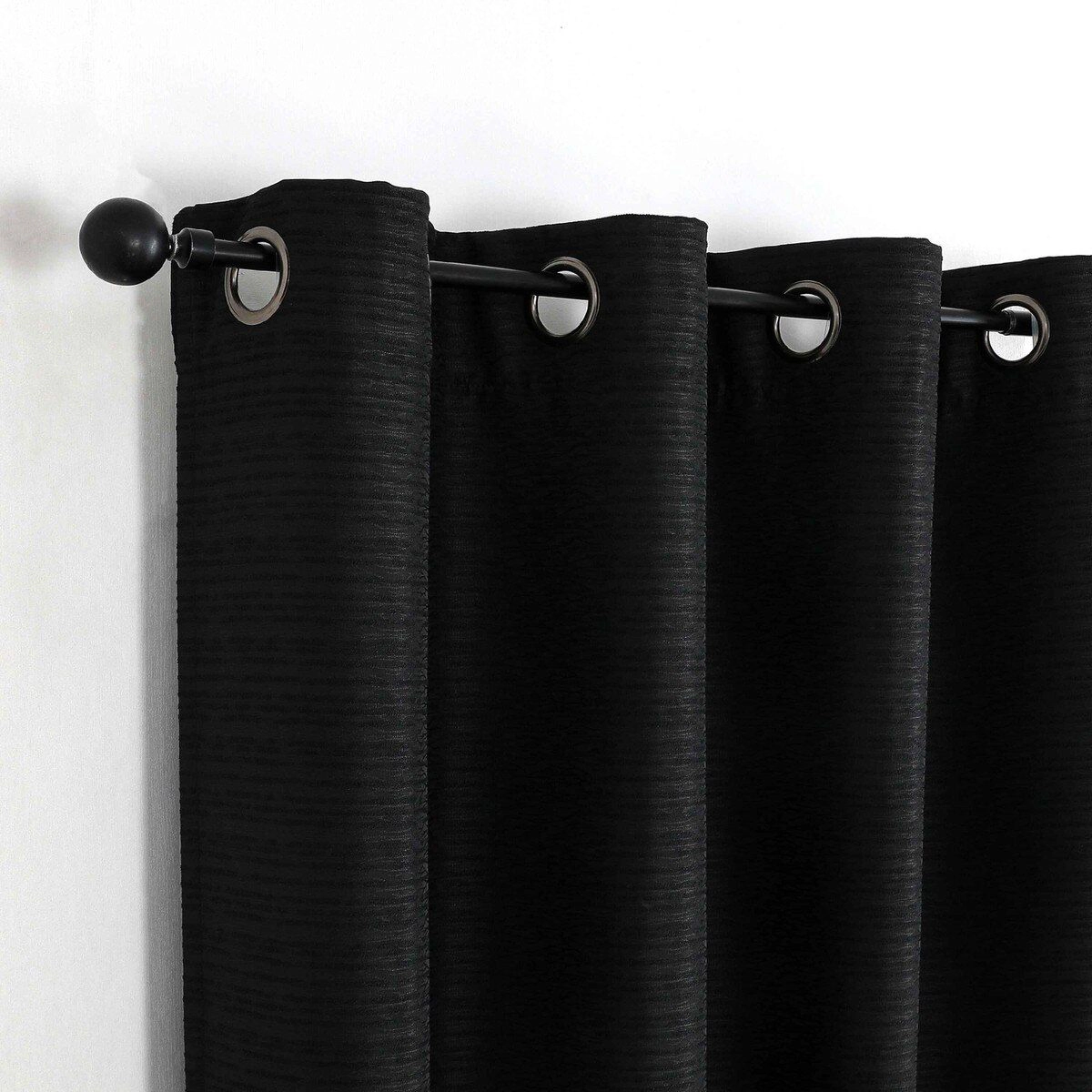 Kate Aurora 1 Piece Grace Hotel Room Darkening Grommet Top Window Curtain Panel - 84 in. Long